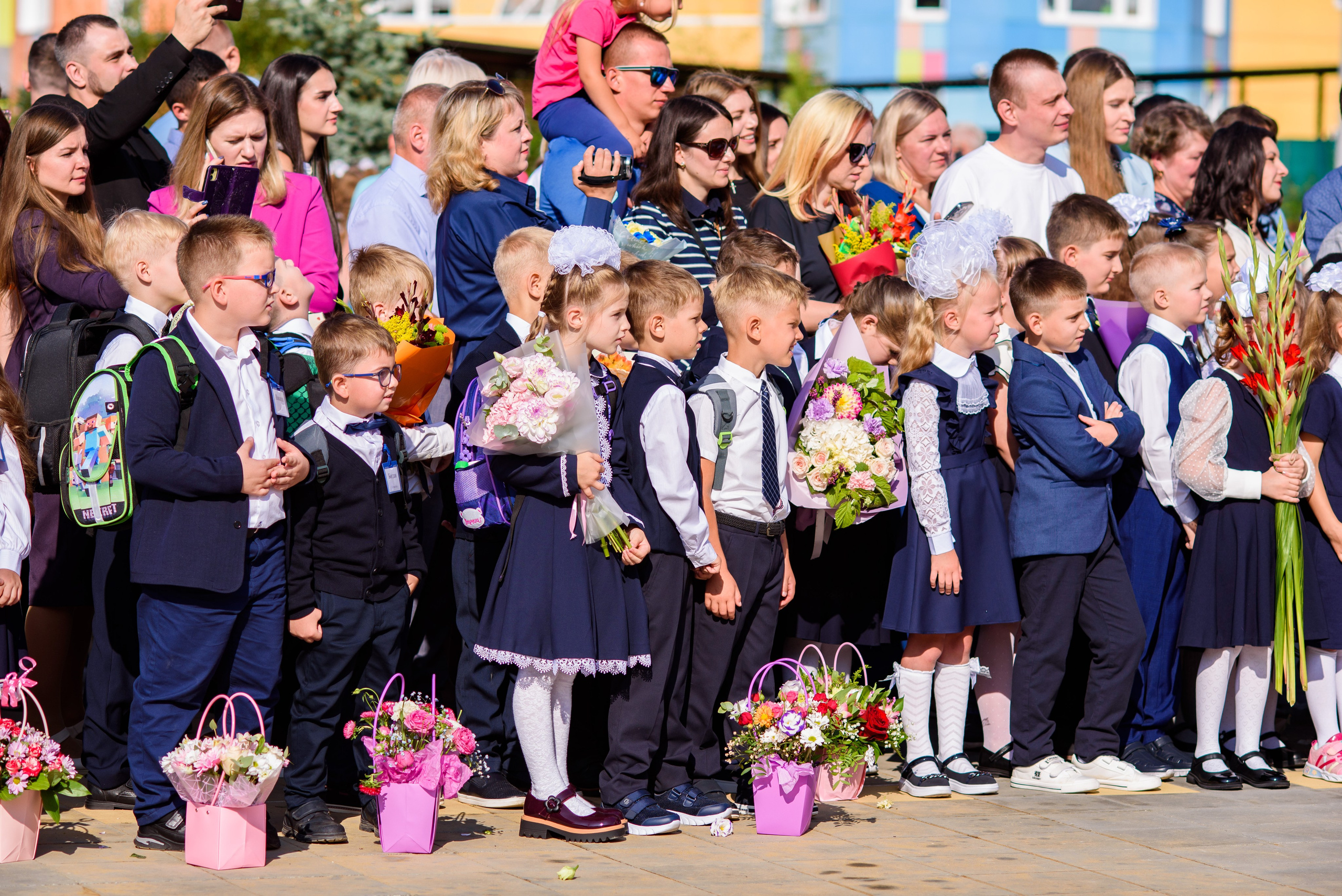 1-е сентября 2023. Фотограф Юлия Попова