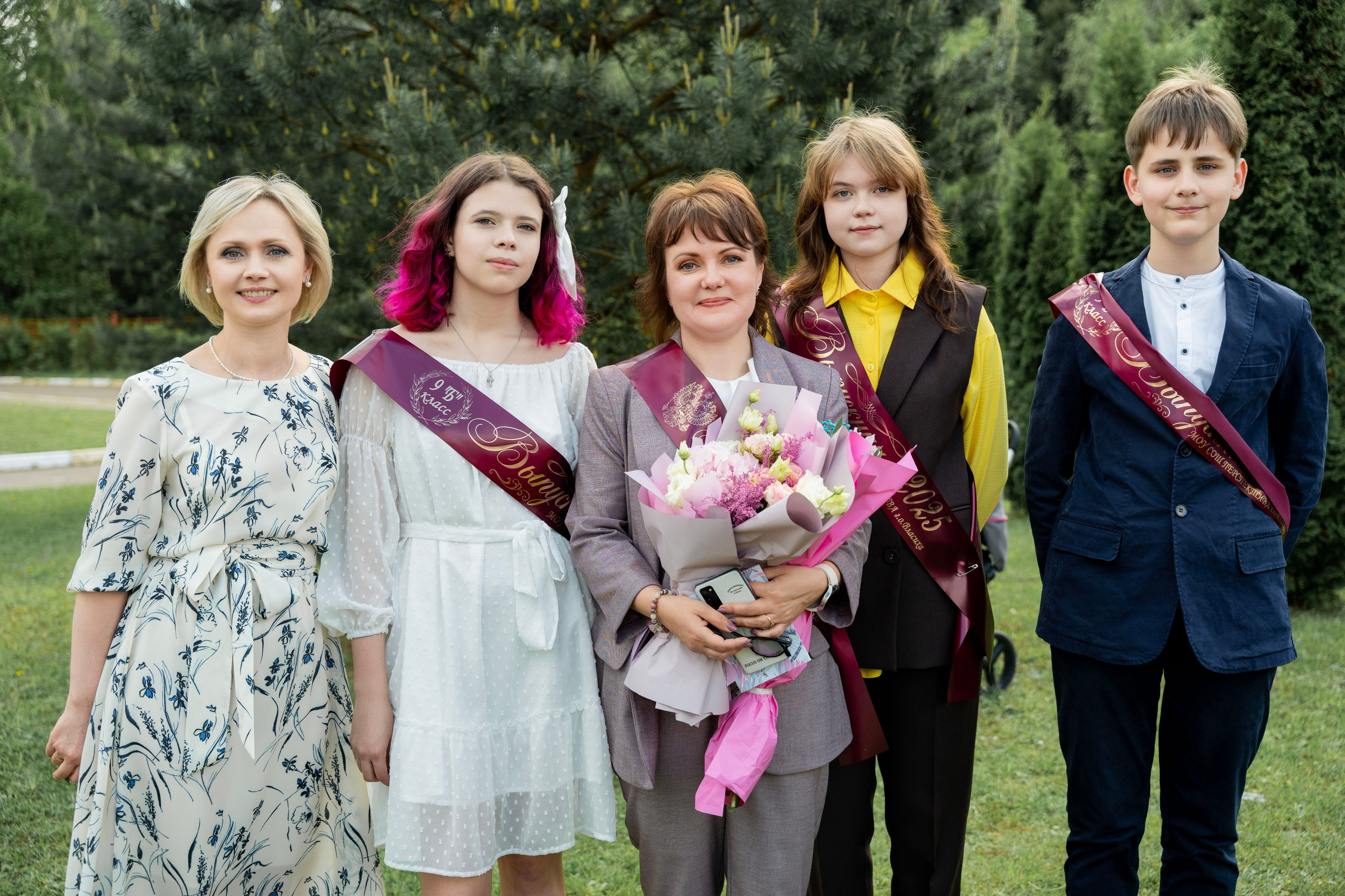 Выпукные 9 классы. Фотограф Юлия Попова