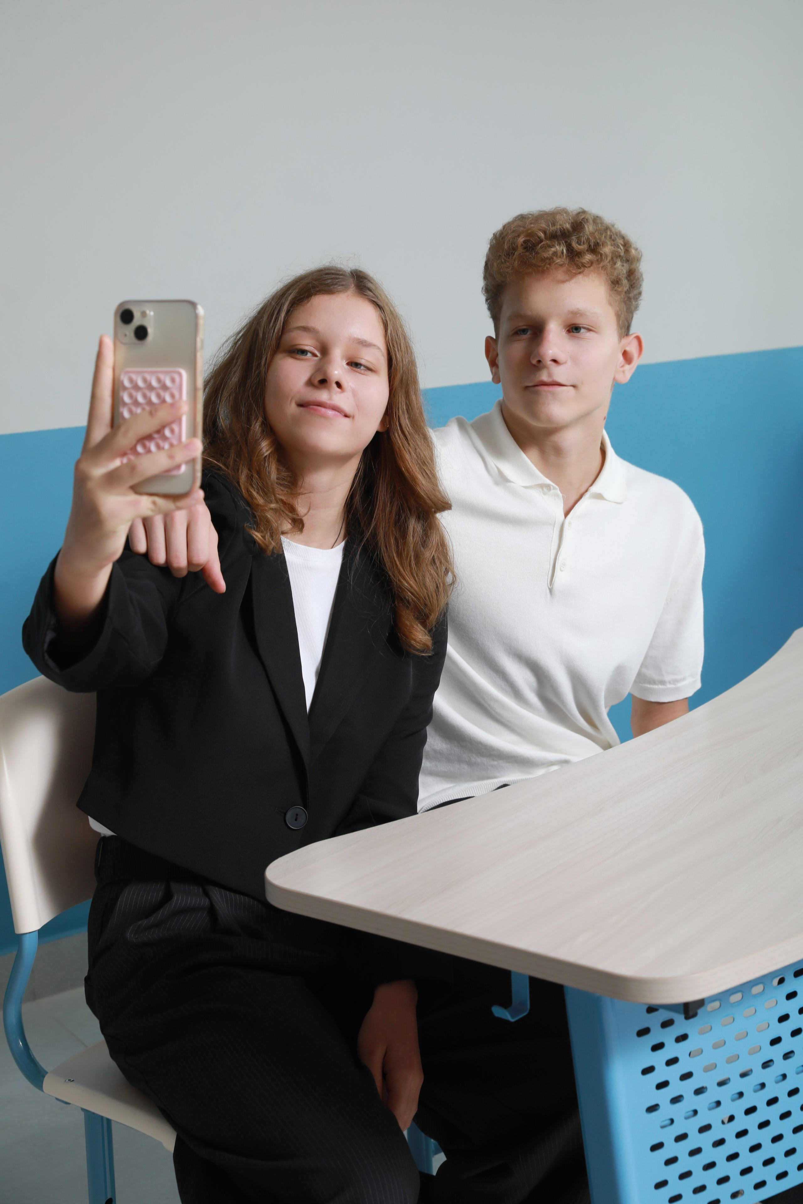 9С класс, школа № 527. Съемка в школе. Фотограф Тимофеева Юлия