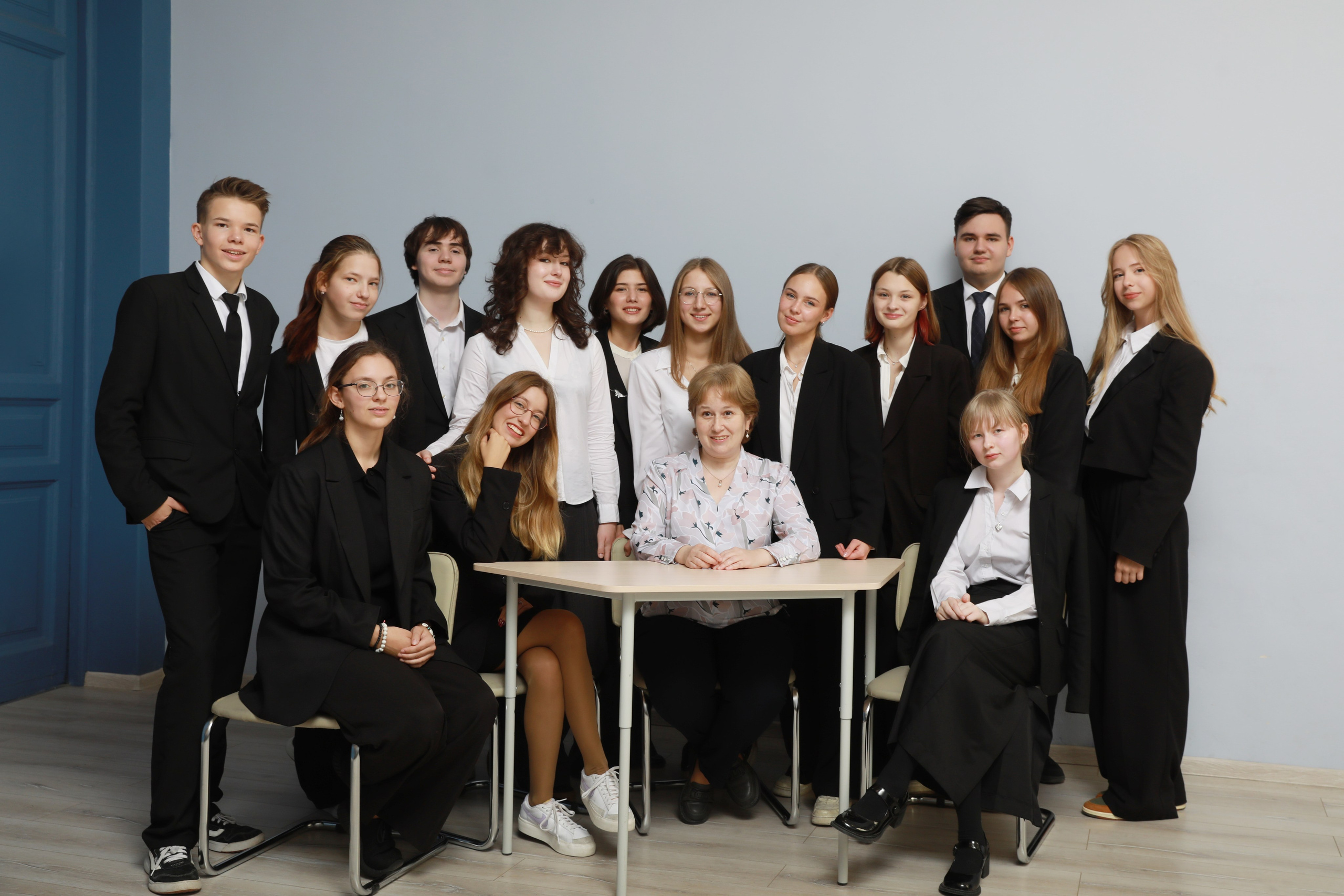 11 класс, гимназия № 155. Съемка в школе. Фотограф Тимофеева Юлия