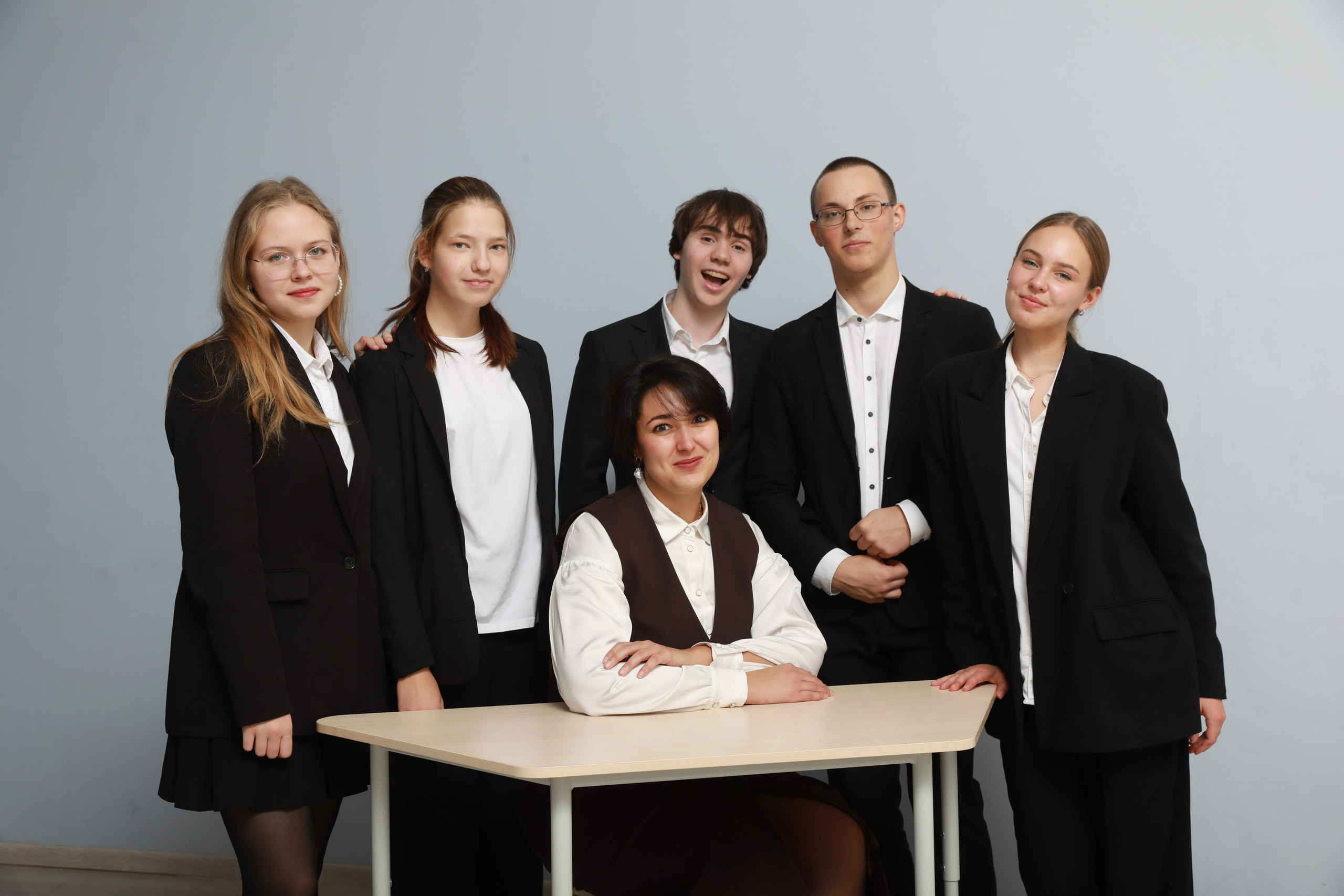 11 класс, гимназия № 155. Съемка в школе. Фотограф Тимофеева Юлия