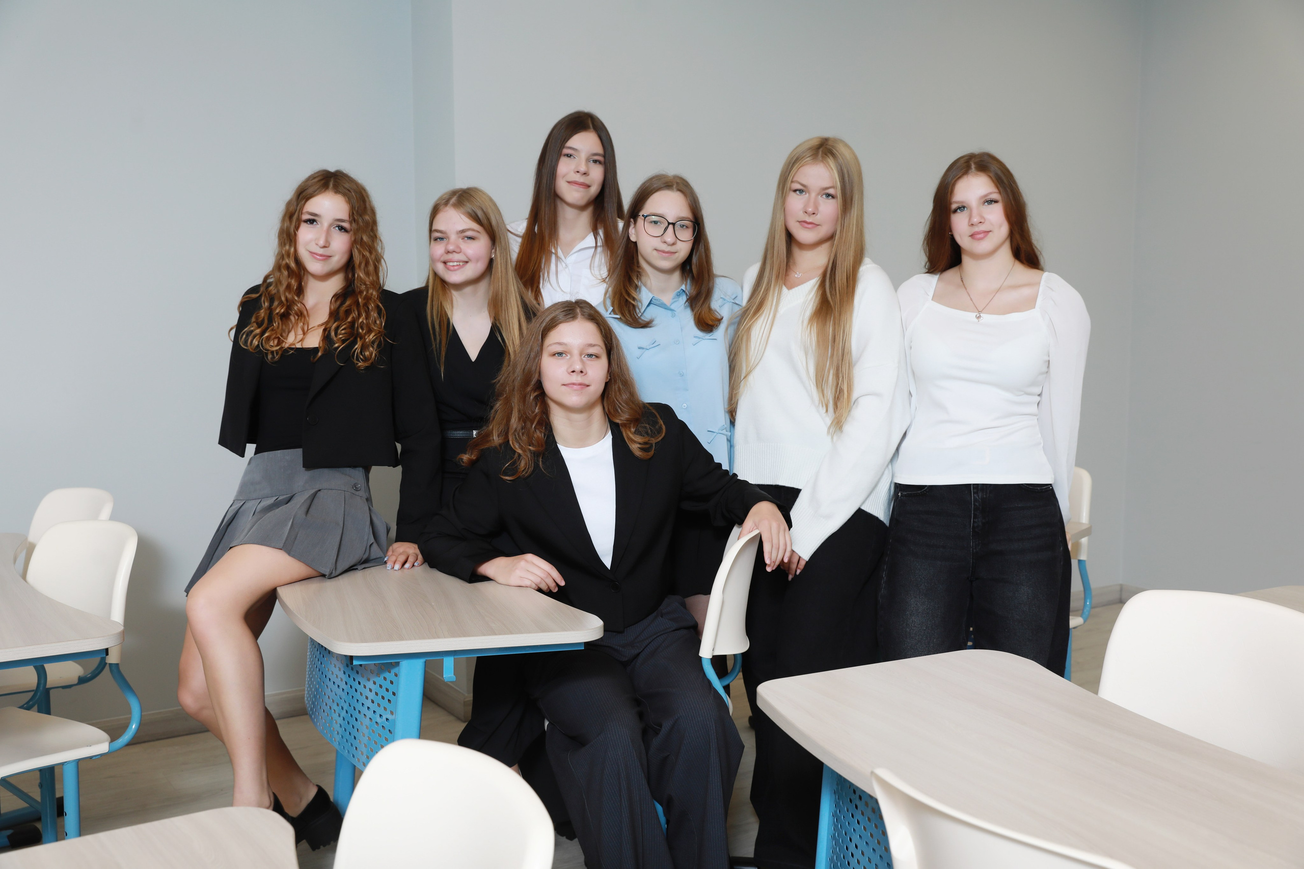 9С класс, школа № 527. Съемка в школе. Фотограф Тимофеева Юлия