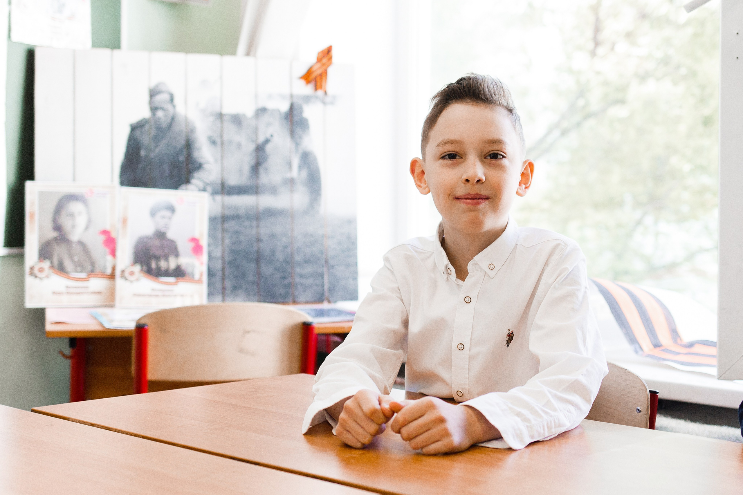 Школьная фотосъемка 3-го класса. Репортажный фотограф Борис Геер