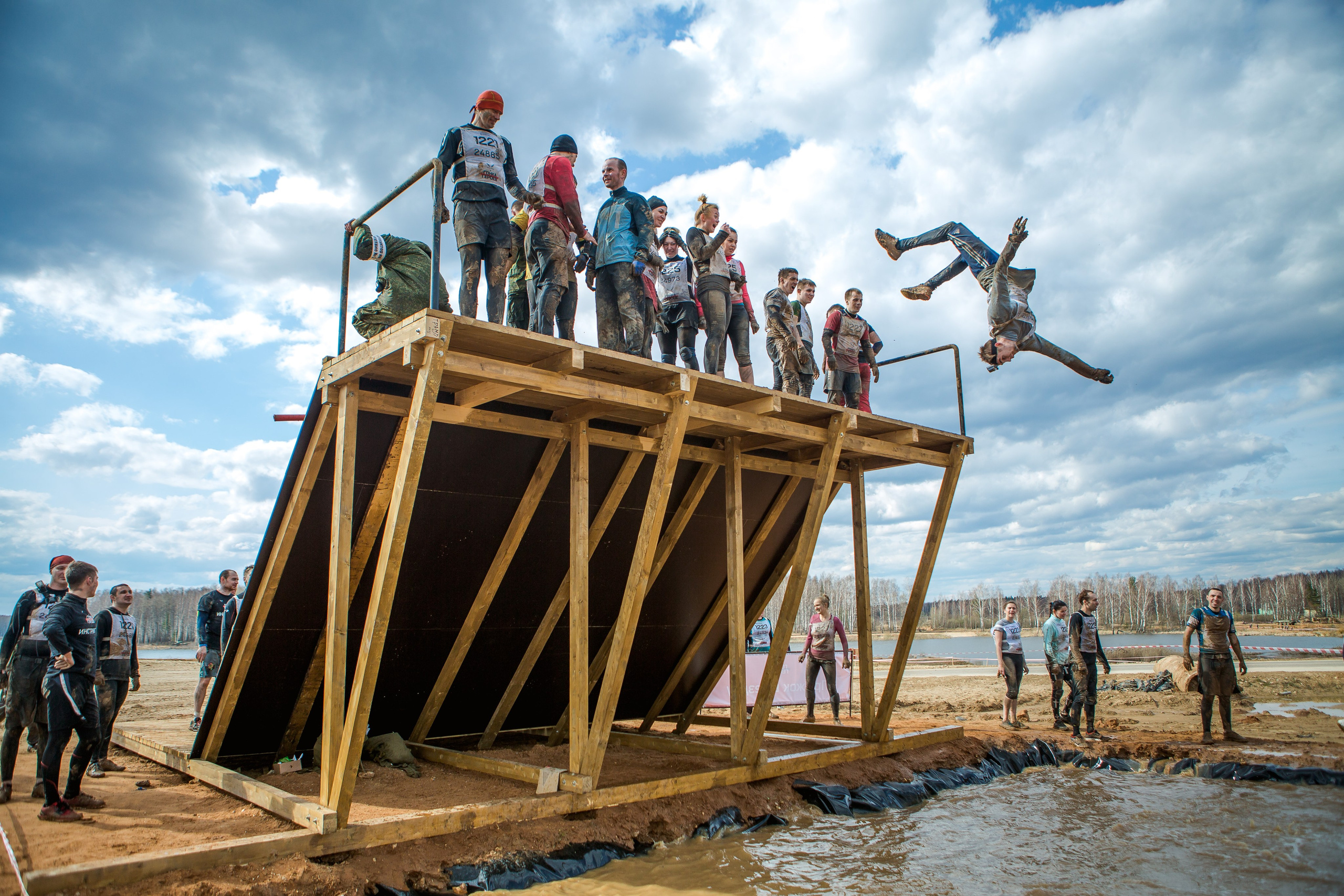 Гонка Героев (Алабино, Сорочаны, Тягачёво, Азербайджан, Поклонная гора). Репортажный фотограф на мероприятие в Москве Алексей Терентьев
