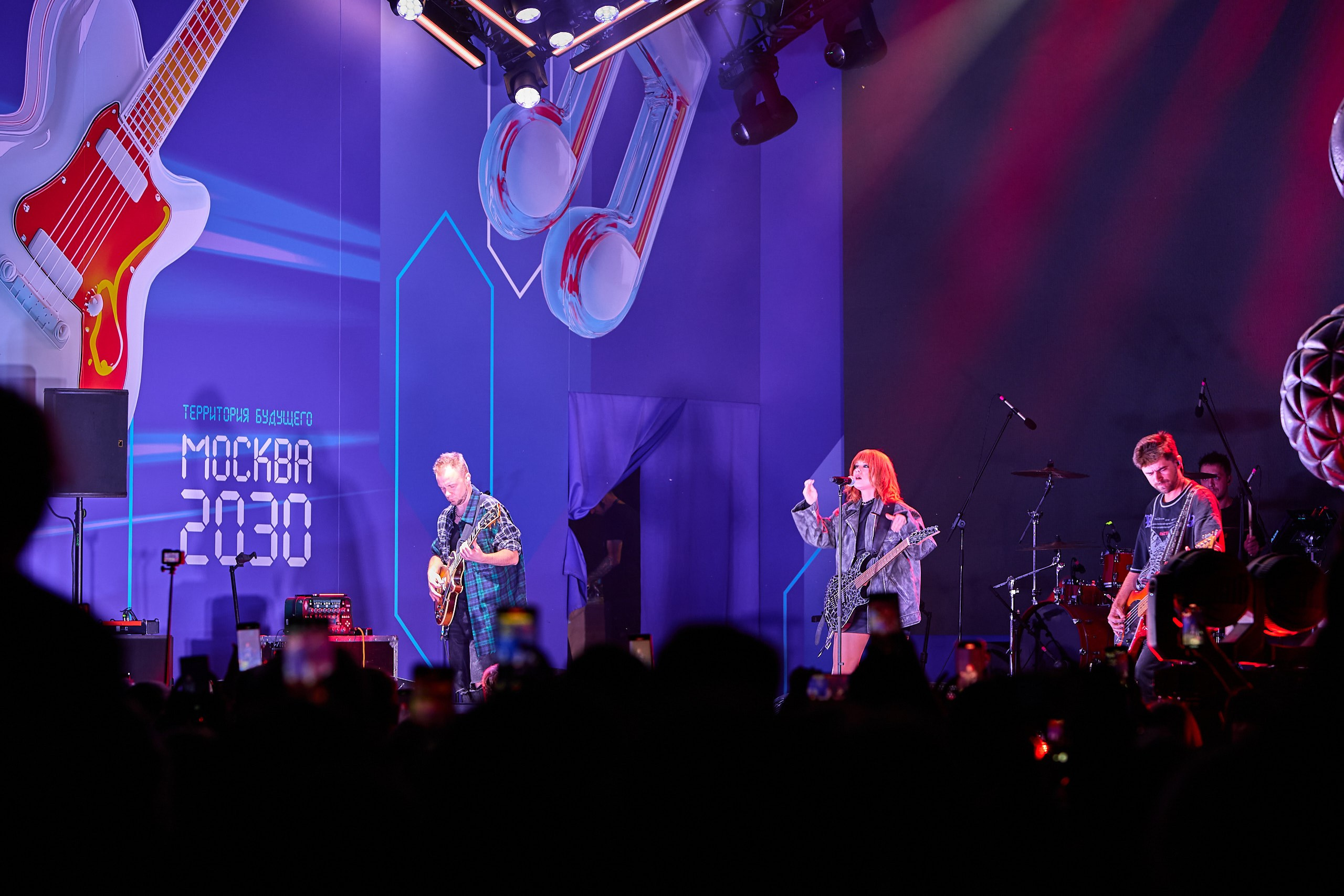 Репортаж корпоративного события на территории нового проекта Москва