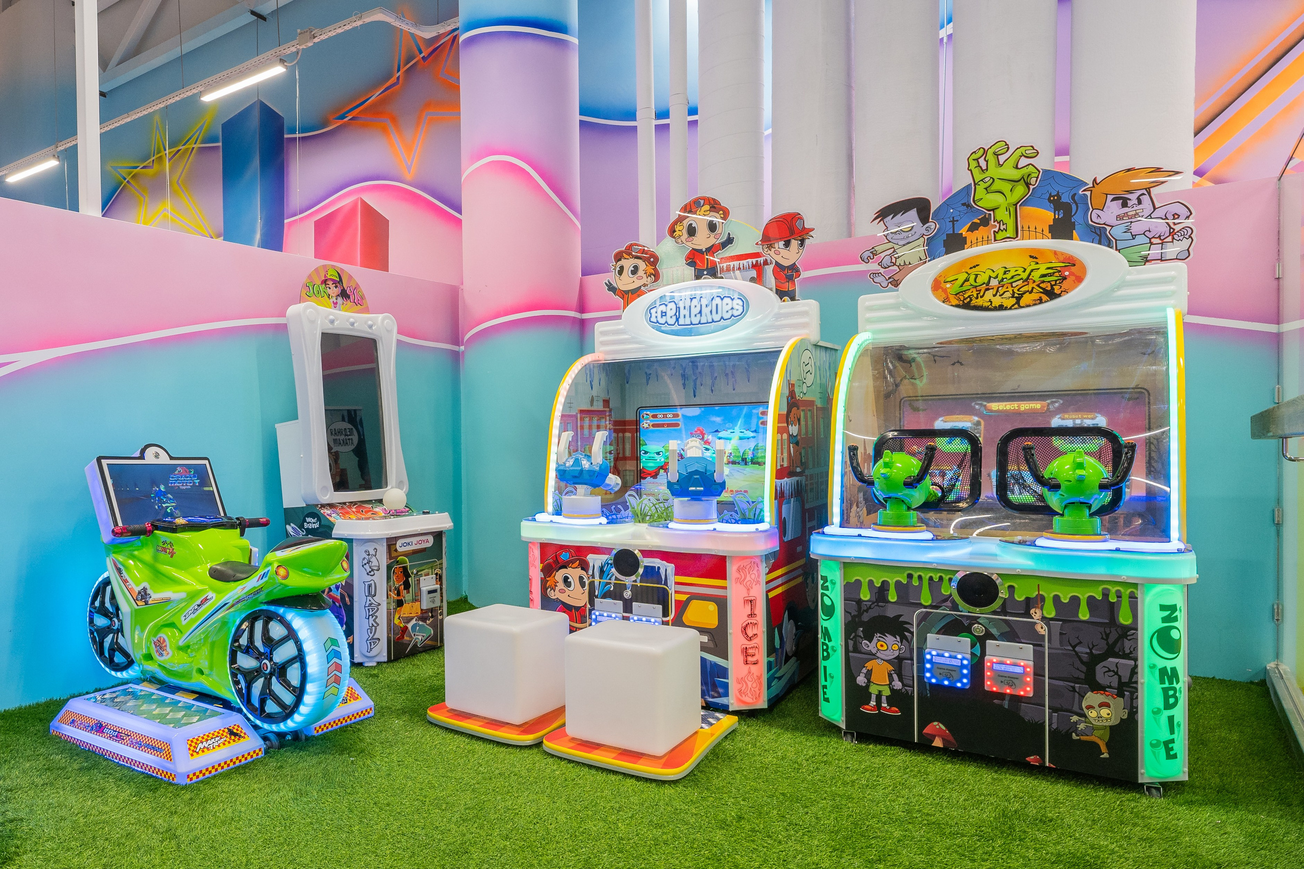 Парк развлечений Joki Joya Лефортово. Интерьерный фотограф Александра Солдатова