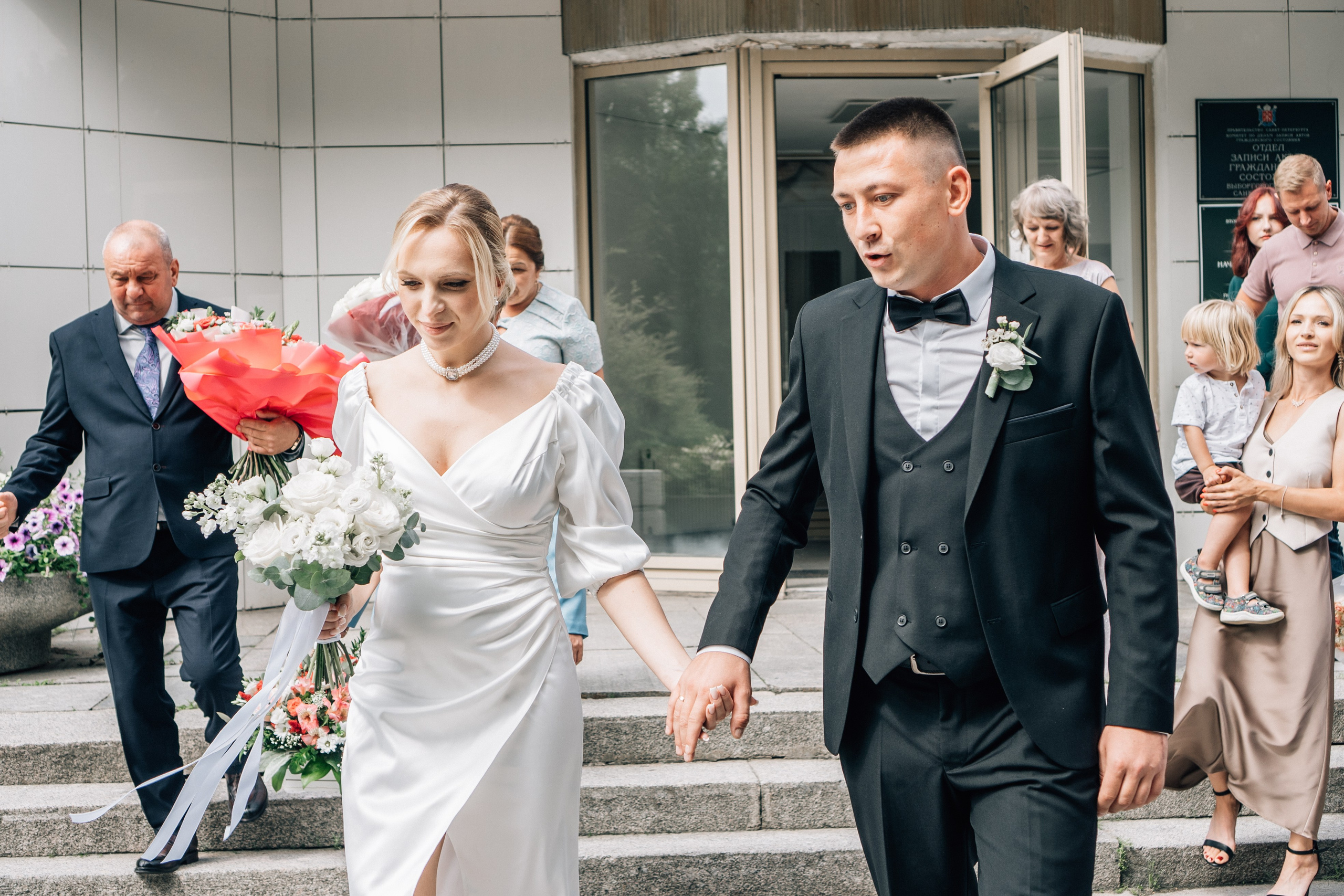 РЕПОРТАЖ В ЗАГСЕ. Профессиональный фотограф, Санкт-Петербург — Виктория Богомолова