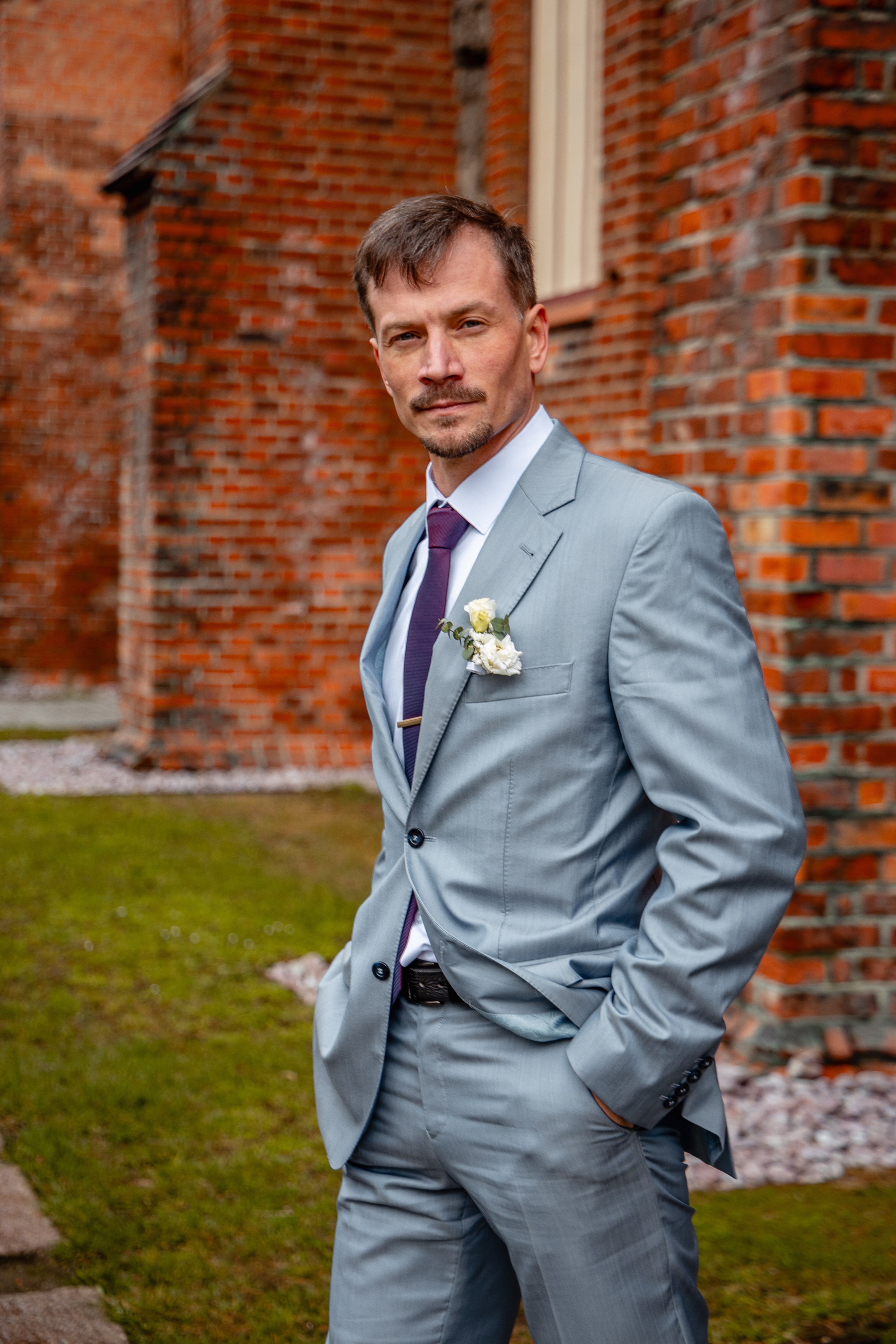 Ирина и Виталий | Остров Канта. Фотограф Елена Медок Калининград