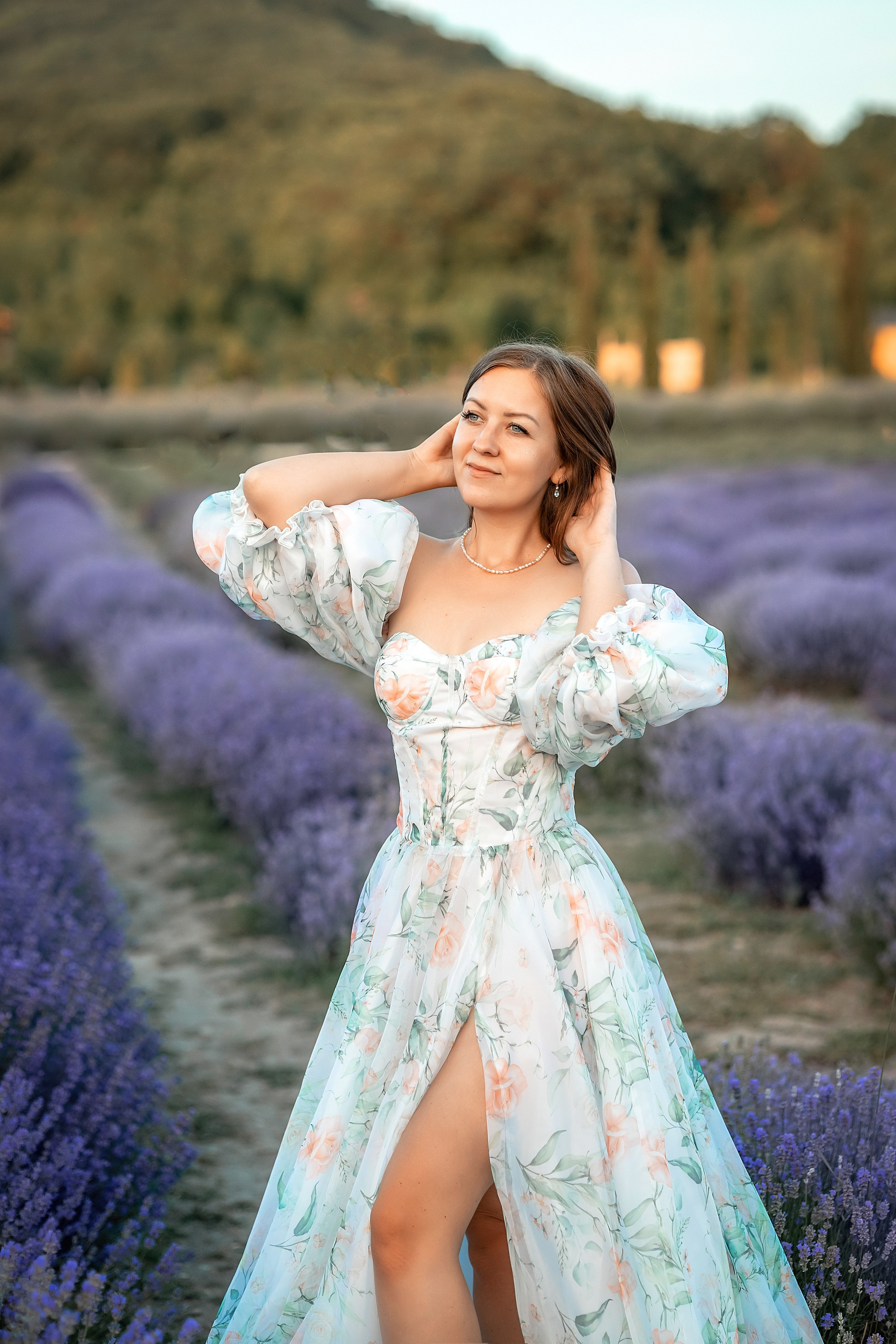 Яркая фотосессия в лаванде. Художественный фотограф Анапа Александра Долбикова