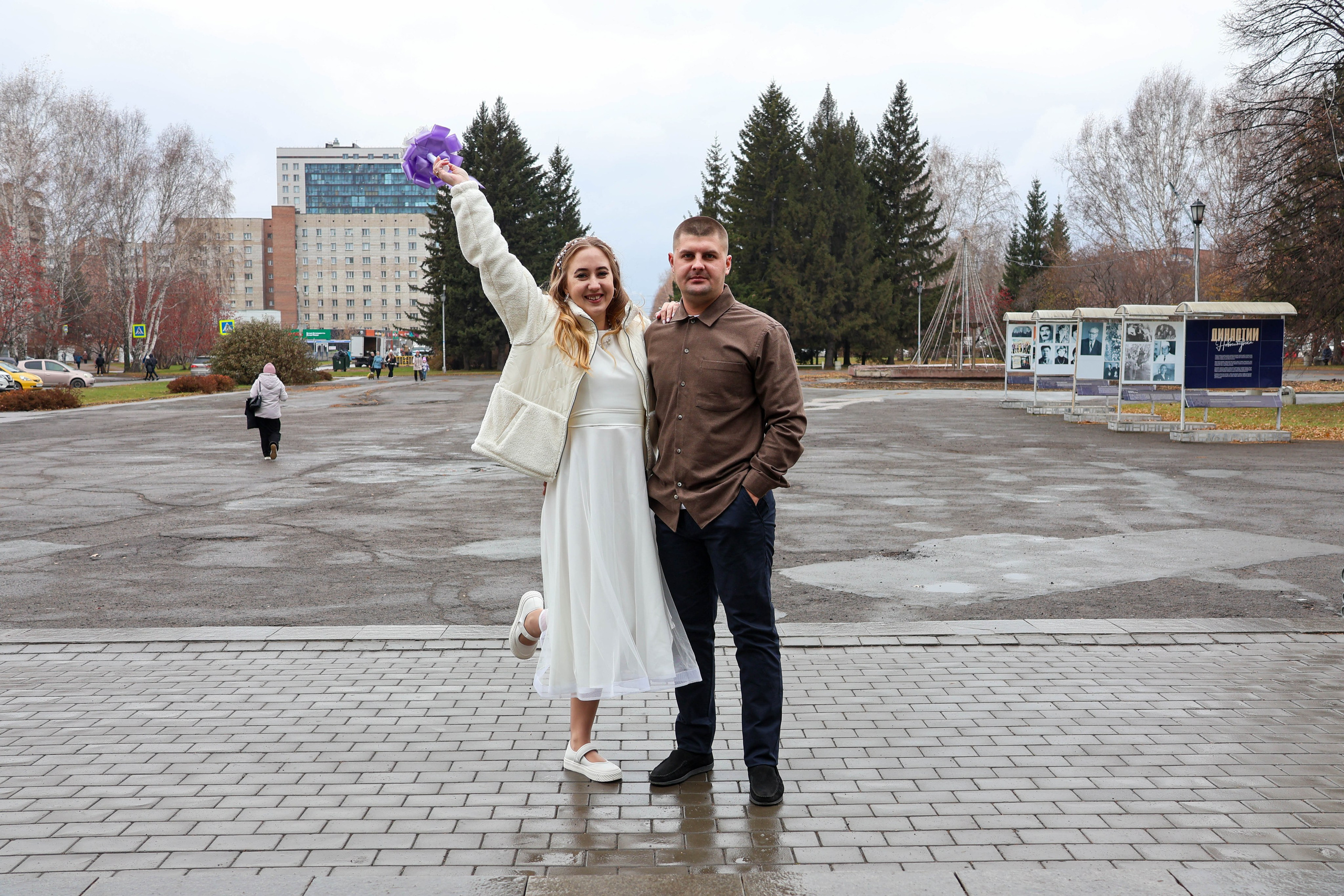 Пример фотосъёмки молодожёнов. Mintonov's Film Studio