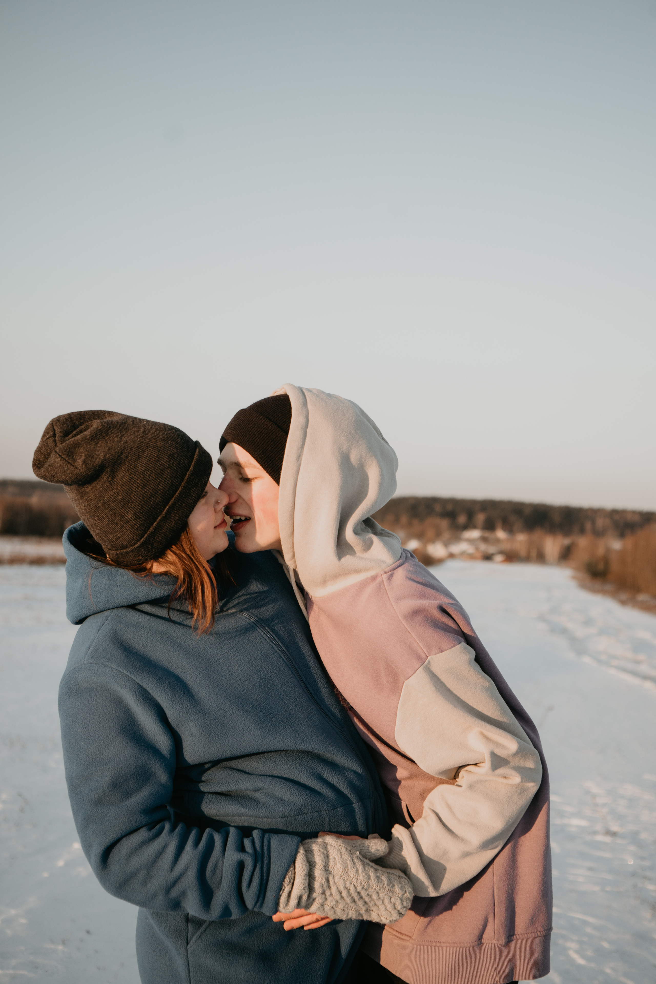 В ожидании… В мороз. Лиза Фирстова — самый добрый фотограф