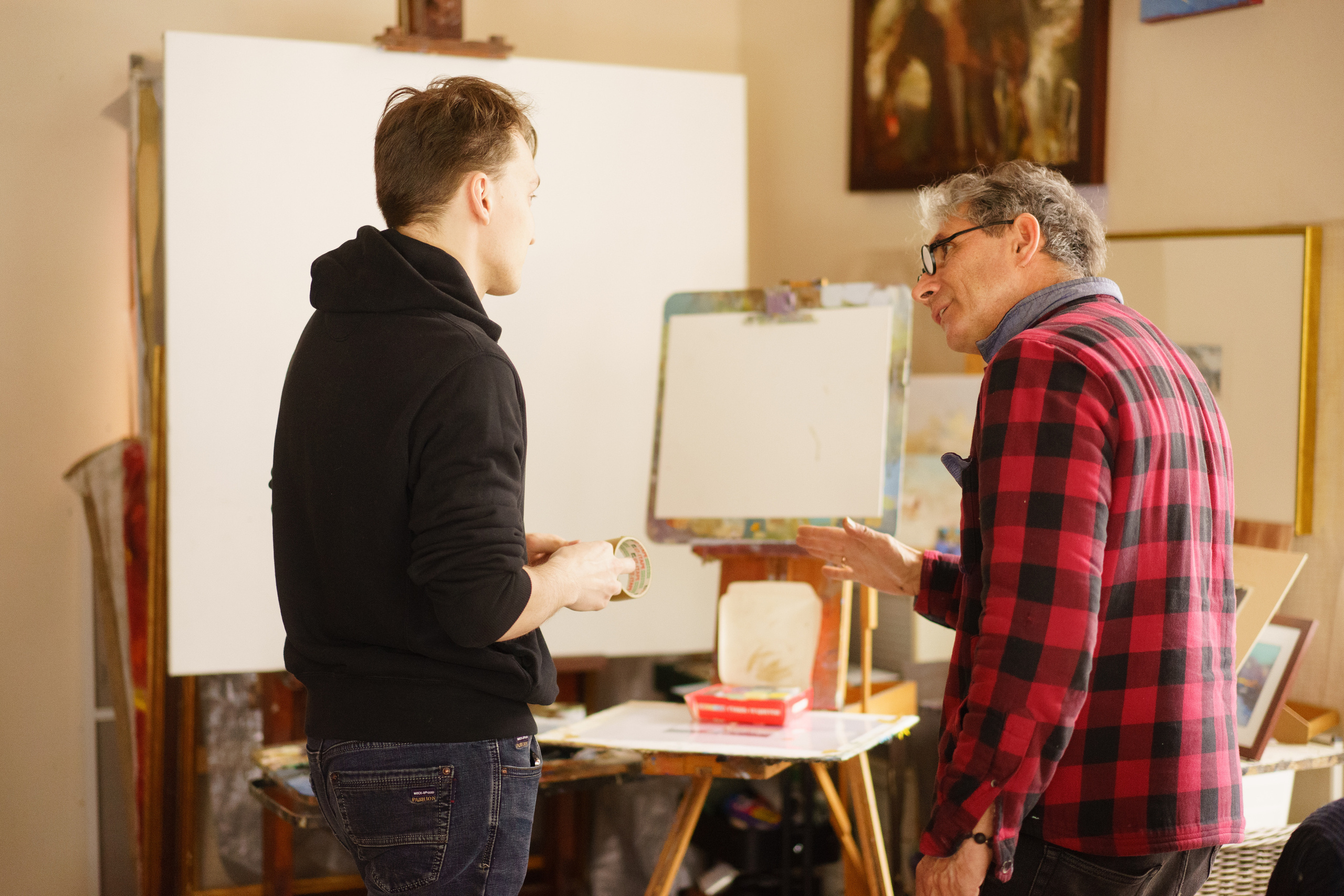 Фоторепортаж мастер-класса художника. Лиза Фирстова — самый добрый фотограф