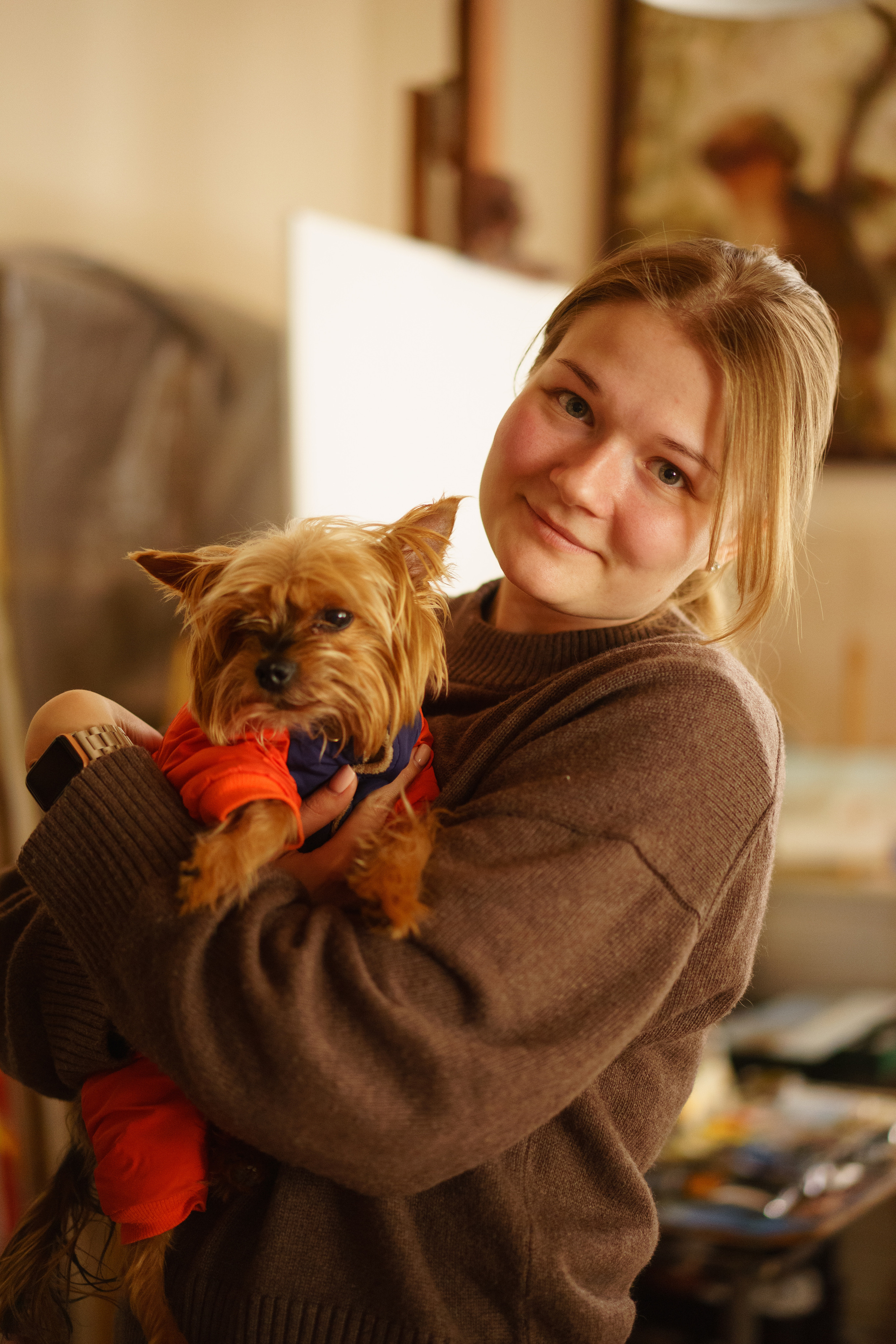 Фоторепортаж мастер-класса художника. Лиза Фирстова — самый добрый фотограф