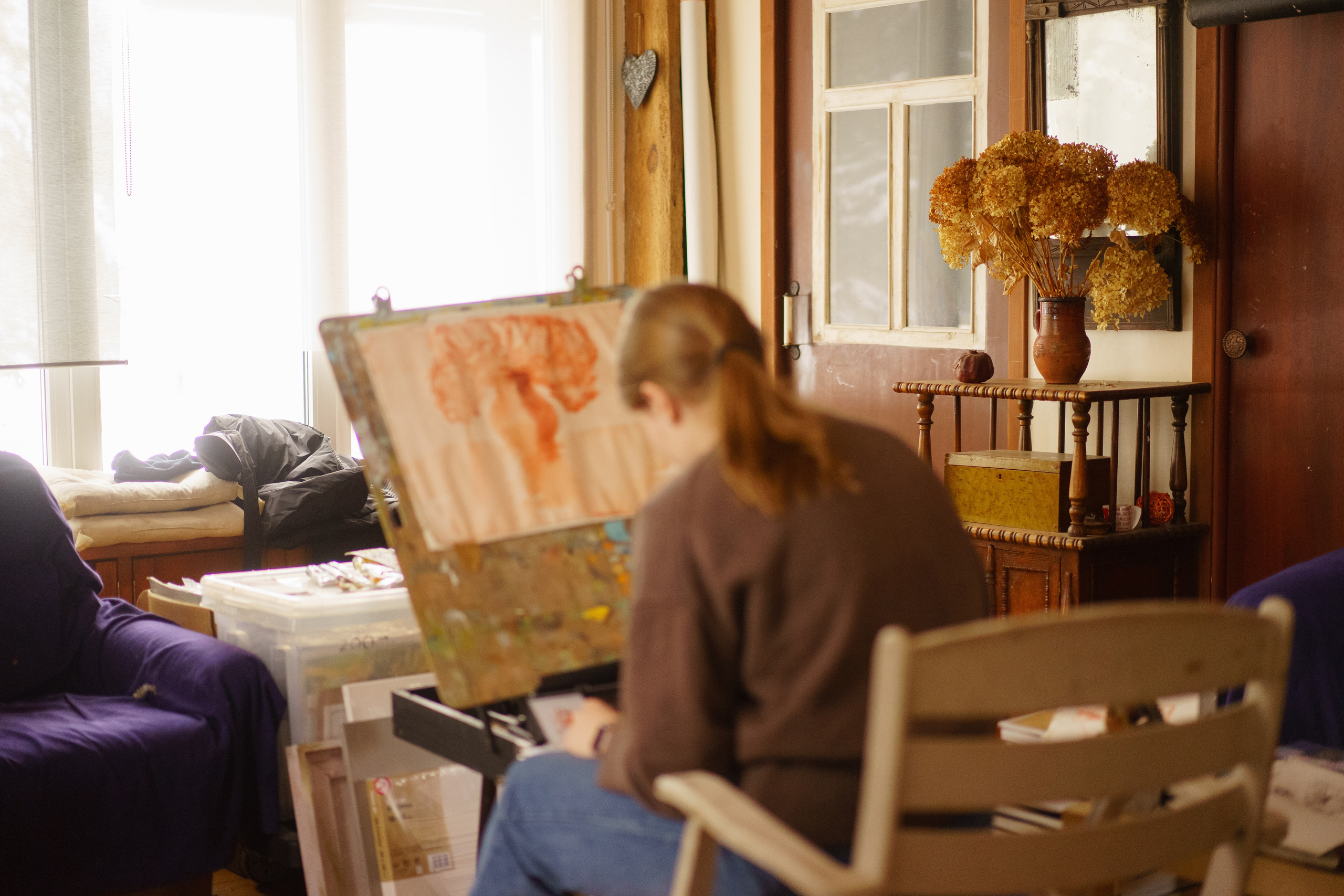 Фоторепортаж мастер-класса художника. Лиза Фирстова — самый добрый фотограф