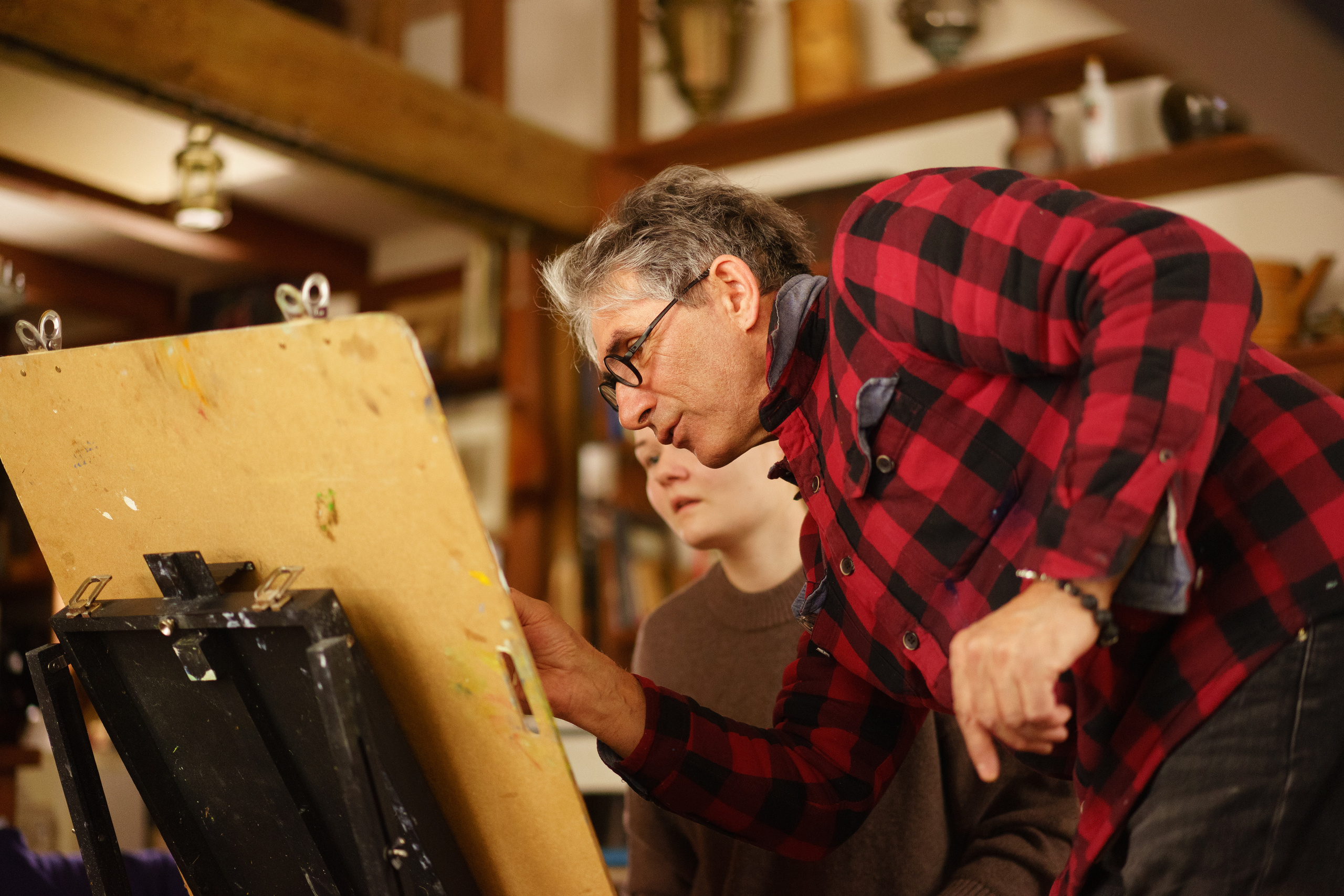 Фоторепортаж мастер-класса художника. Лиза Фирстова — самый добрый фотограф