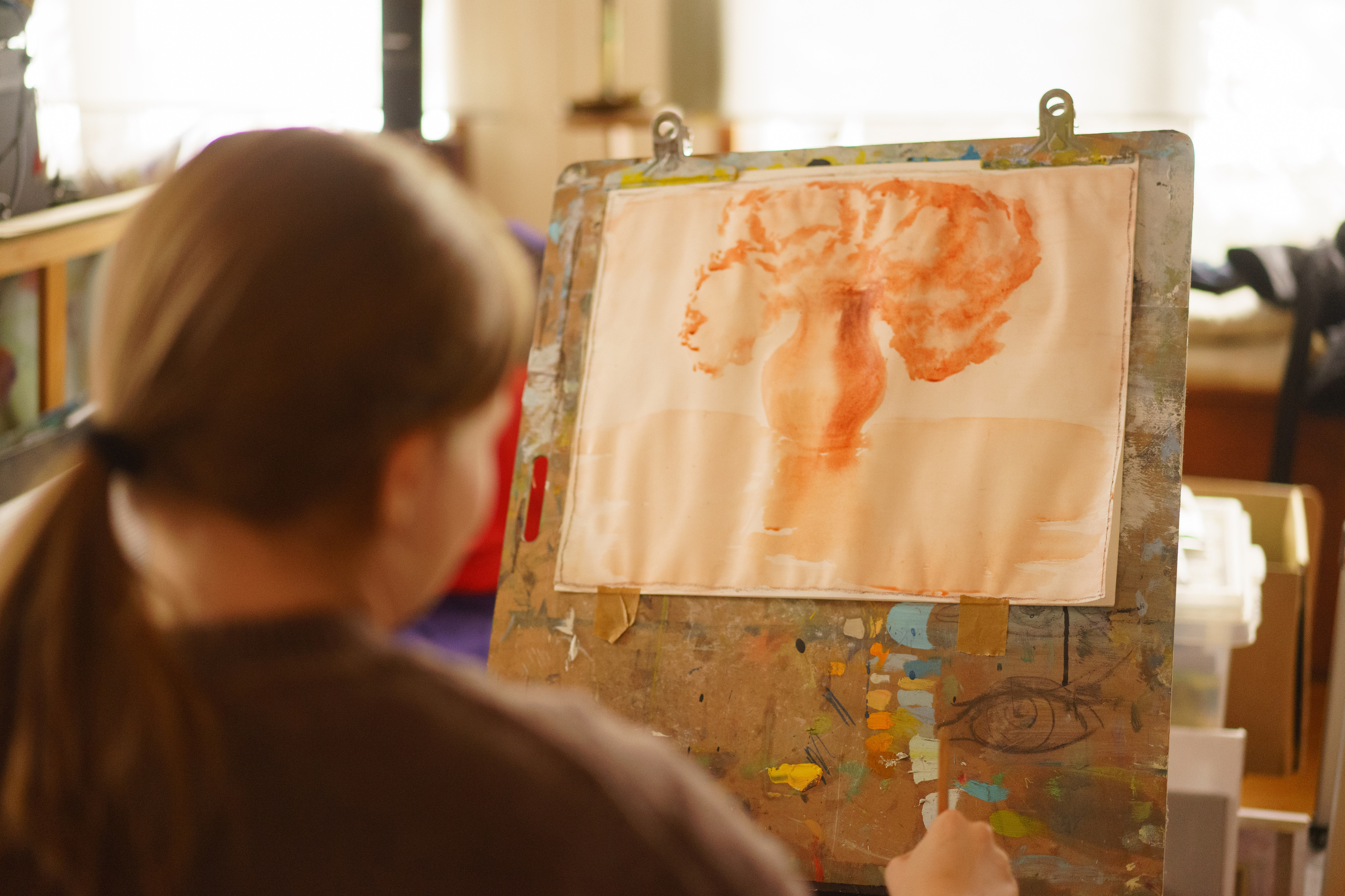 Фоторепортаж мастер-класса художника. Лиза Фирстова — самый добрый фотограф