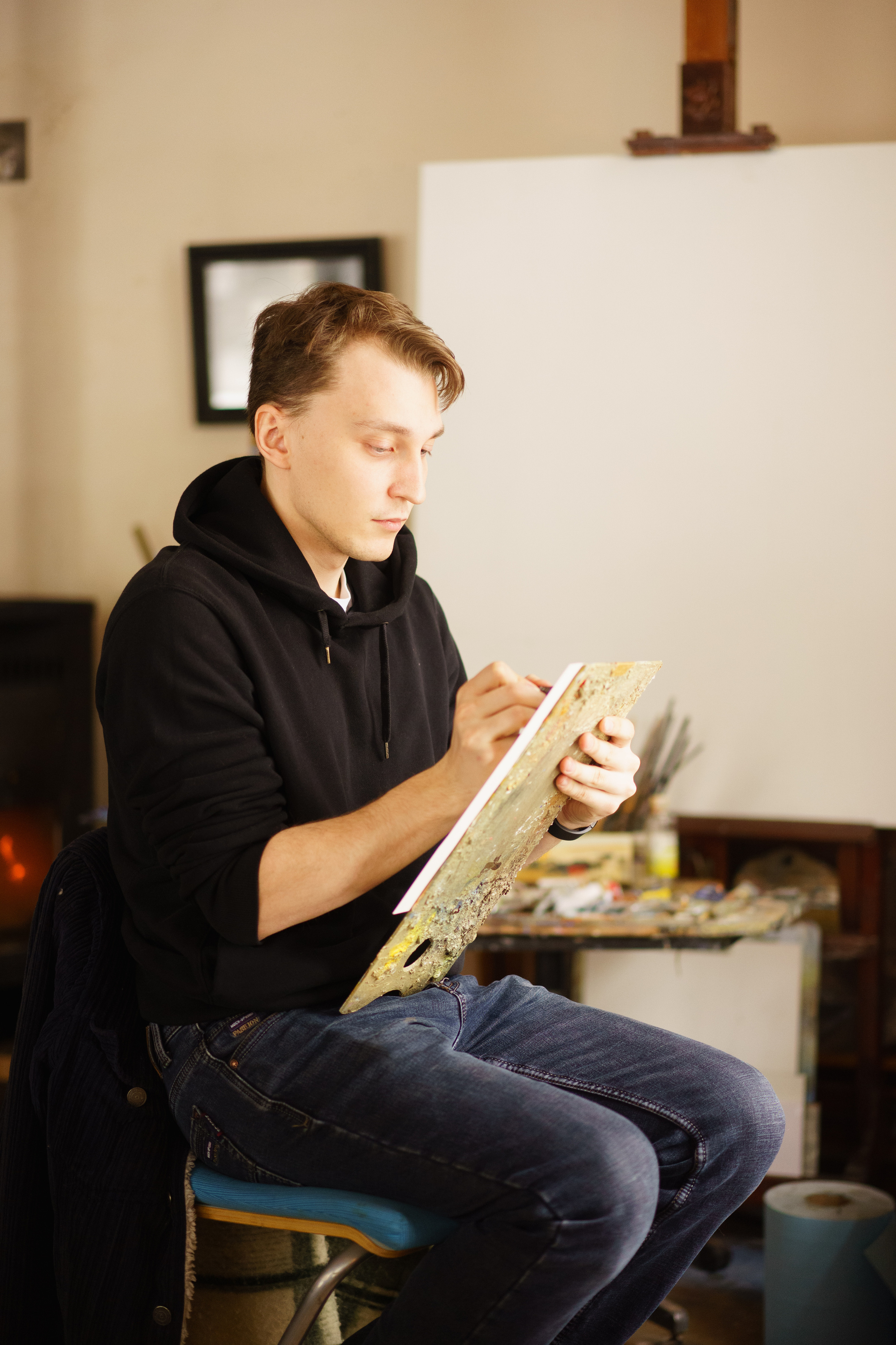 Фоторепортаж мастер-класса художника. Лиза Фирстова — самый добрый фотограф