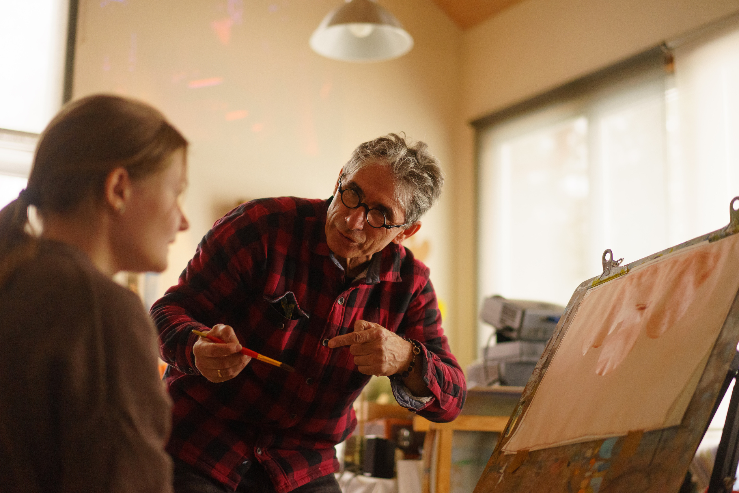 Фоторепортаж мастер-класса художника. Лиза Фирстова — самый добрый фотограф