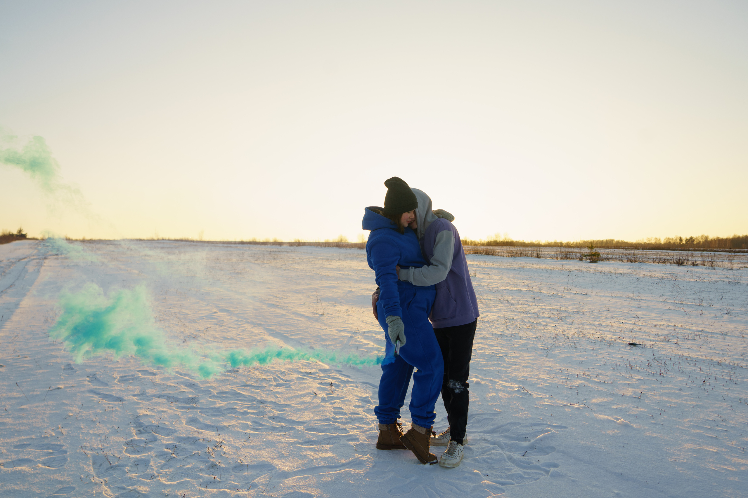 В ожидании… В мороз. Лиза Фирстова — самый добрый фотограф