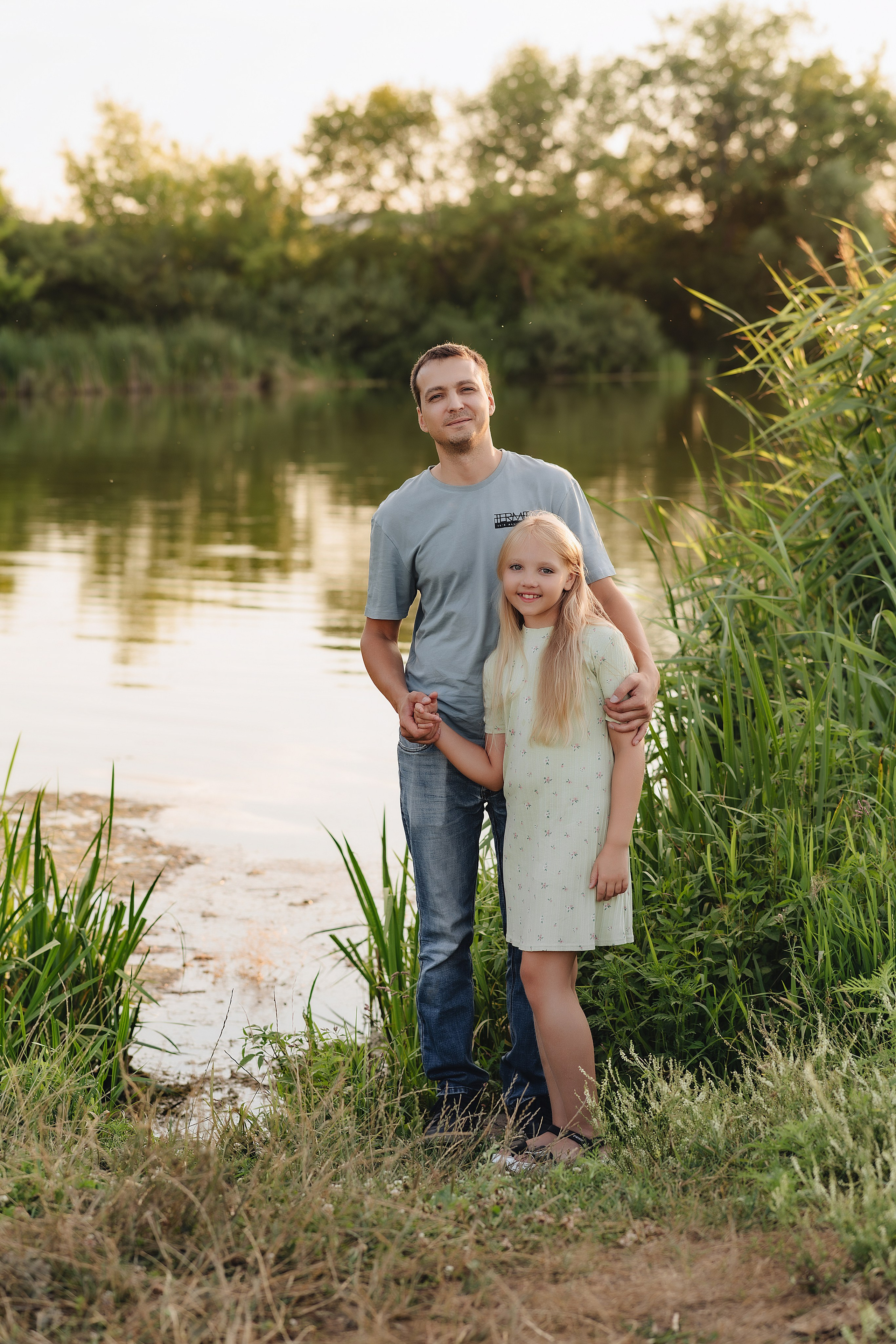 Семейная съемка на закате. Фотограф Карина Шмулёва. Воронеж и область