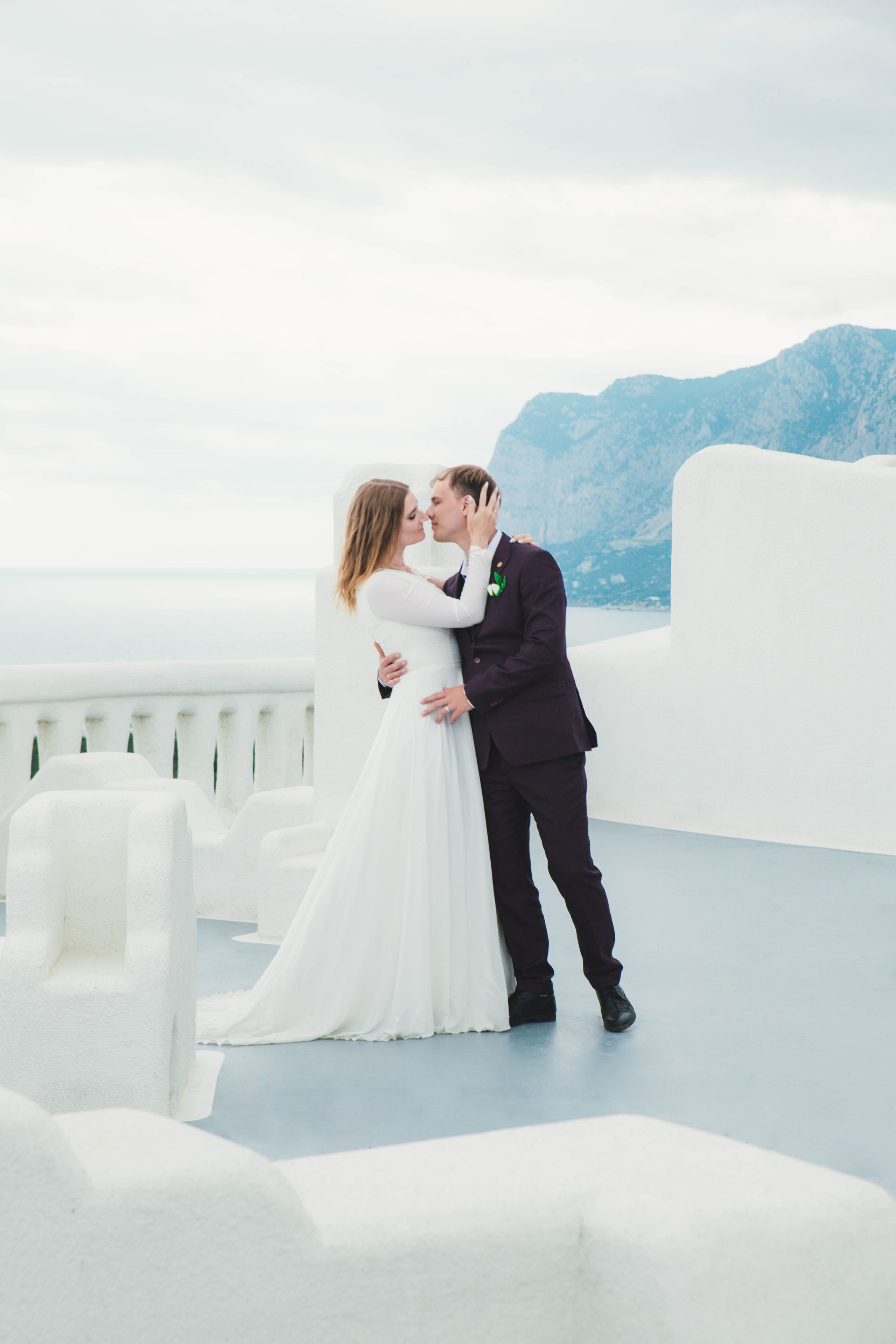 Ксения & Иван. Свадебная съемка в Санторини и Херсонесе. Свадебный и контент фотограф в Севастополе и Крыму Марина Данилова