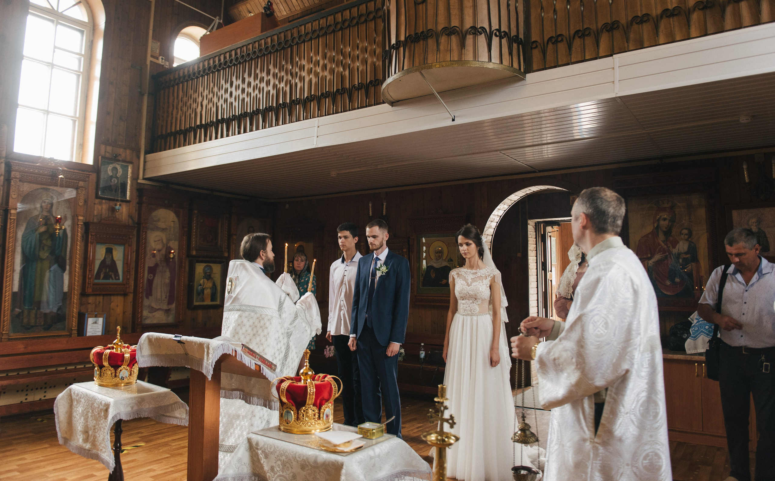 Венчание Никиты и Тони — Храм Иоанна Кронштадского. Свадебный и семейный фотограф Волгоград Москва