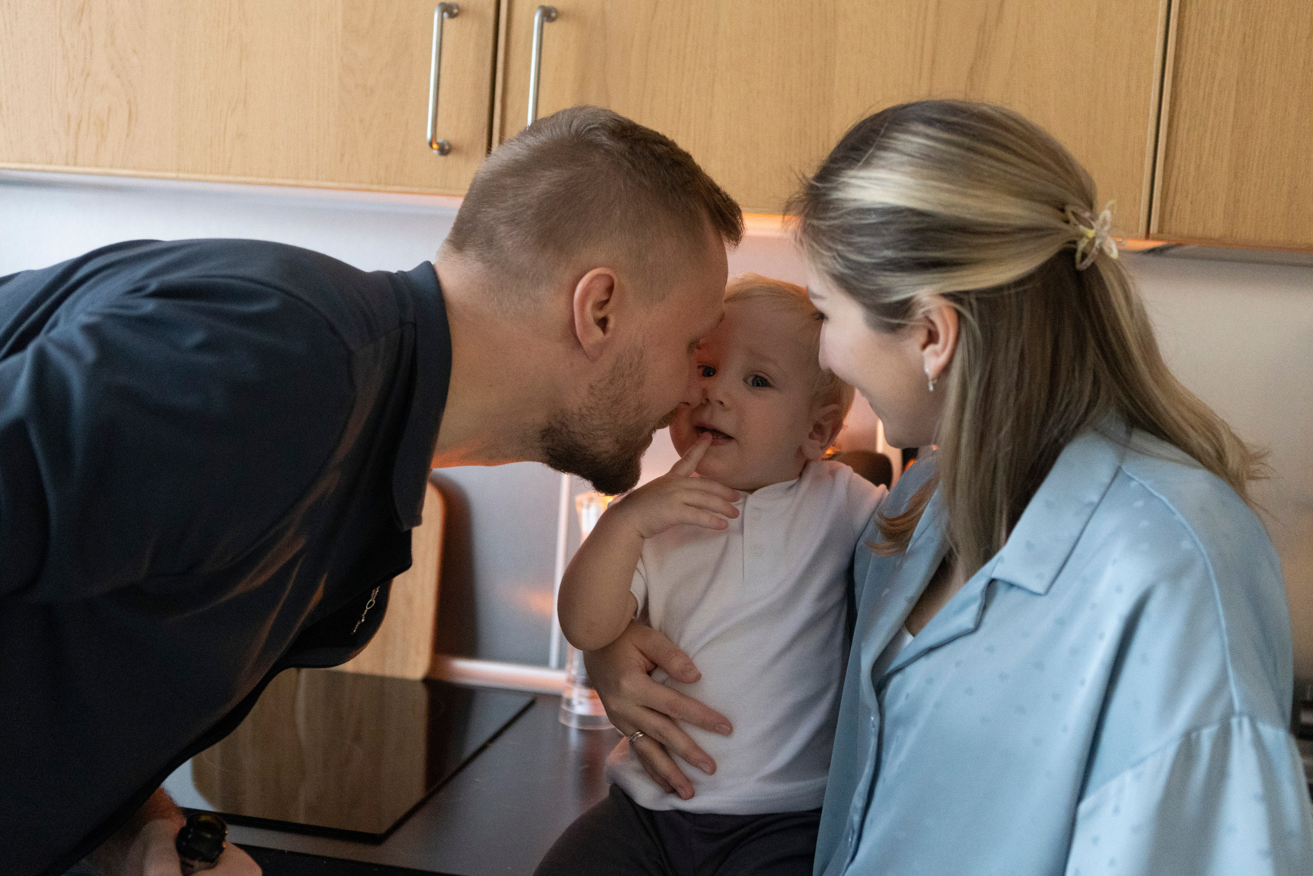 Домашняя новогодняя фотосессия. Семейный и портретный фотограф в Москве Елена Флегант
