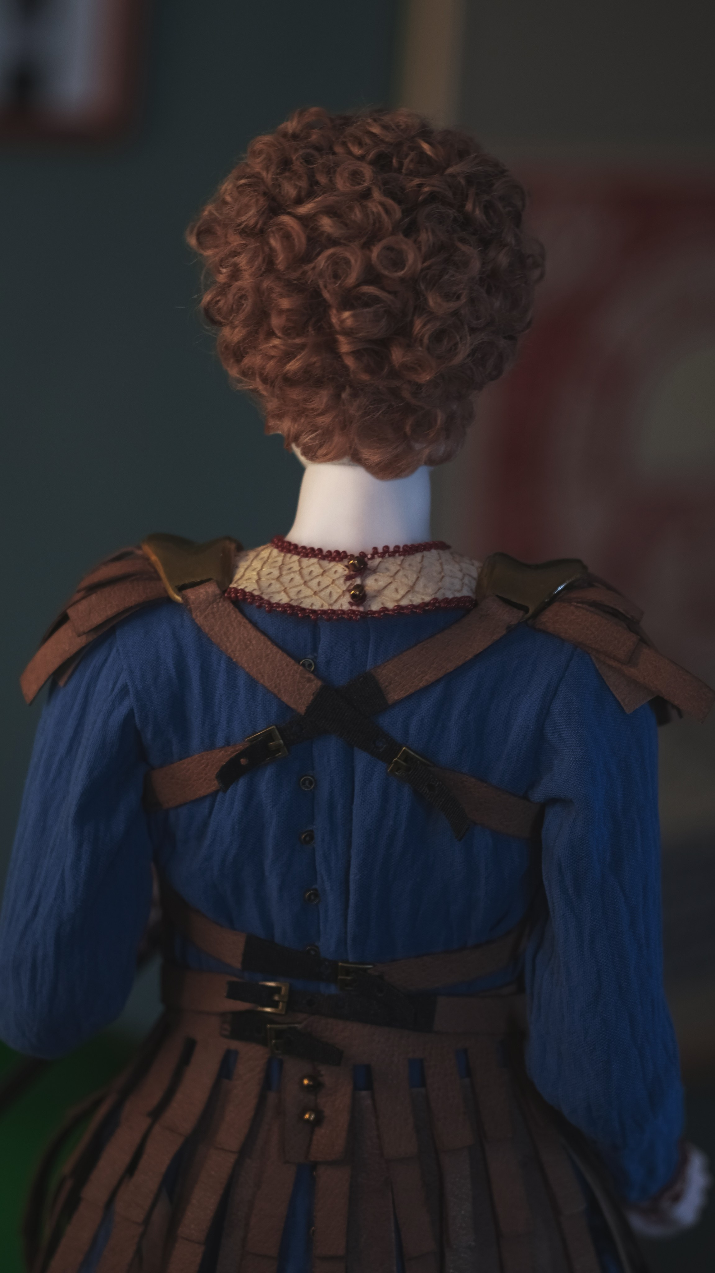 Шарнирная скульптура Святого Георгия 200 тыс руб. Авторские Шарнирные куклы и украшения из фарфора Алексаны Лавринчук