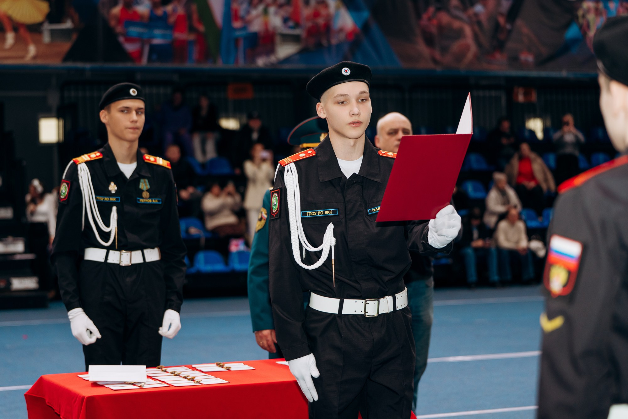 Принятие присяги кадетами. Свадебный и репортажный фотограф в Ярославле Евгений Сальников