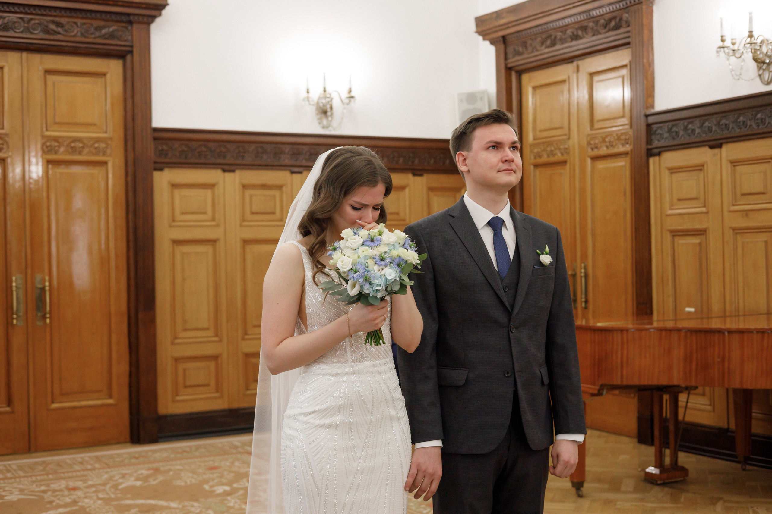 Даша и Дима, Грибоедовский ЗАГС. Свадебный и репортажный фотограф (Москва, Королев и другие)