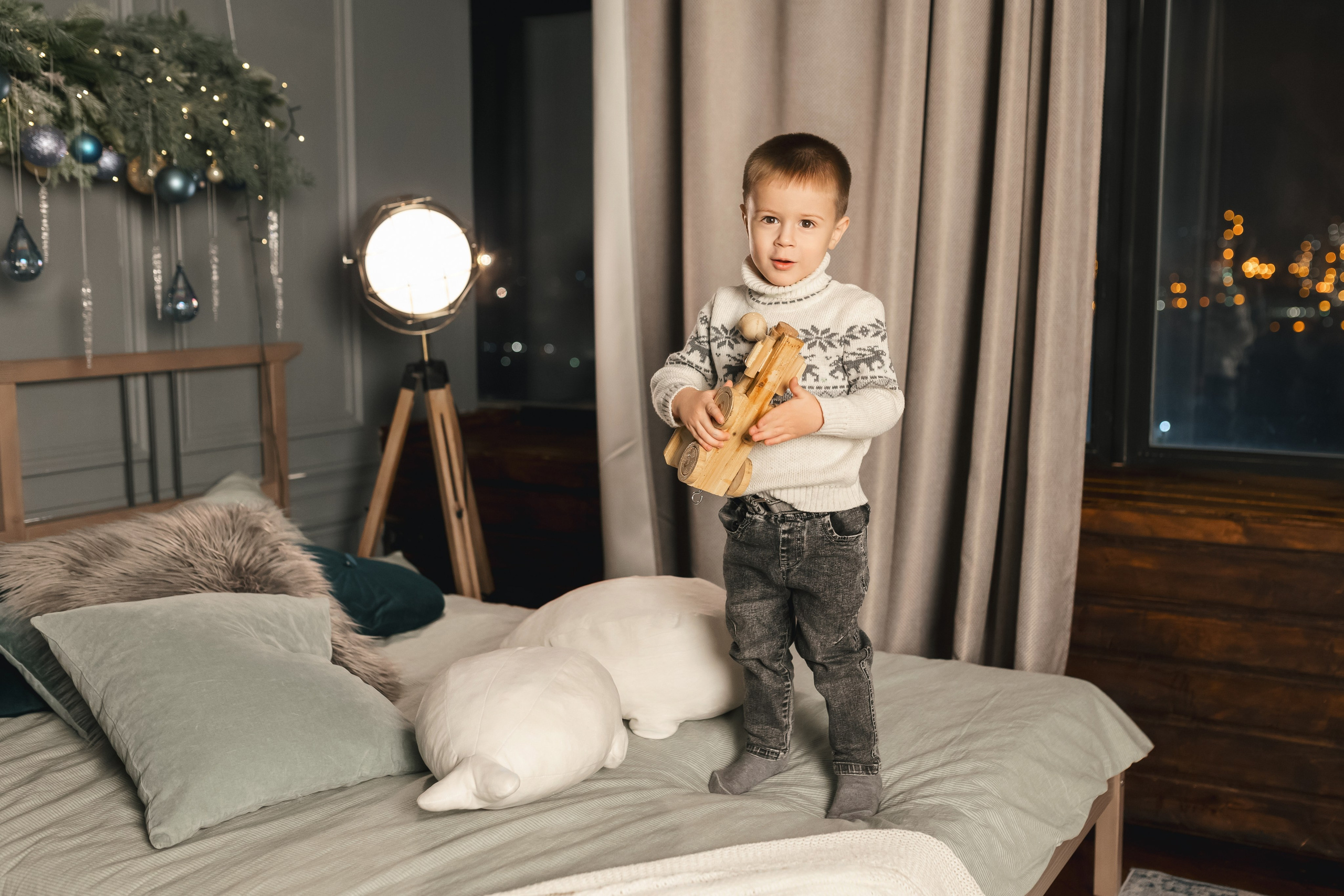 Семейная новогодняя фотосессия в Хабаровске. Свадебный фотограф в Хабаровске