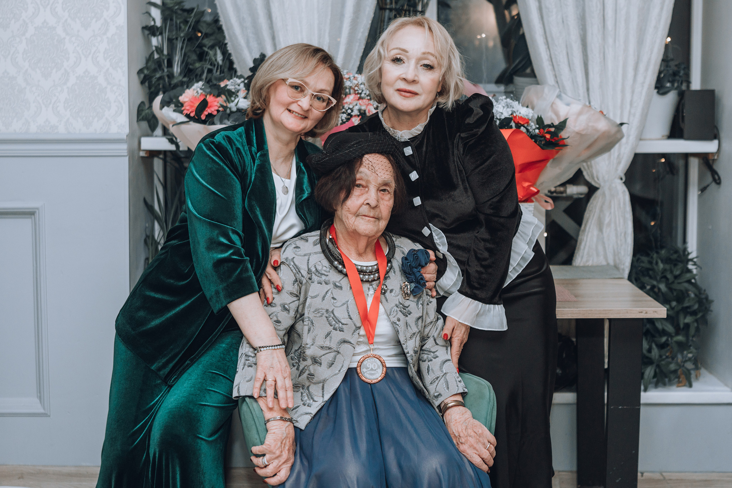 90-летний юбилей Сары Вагаповны. Фотограф в Санкт — Петербурге Анна Конофало