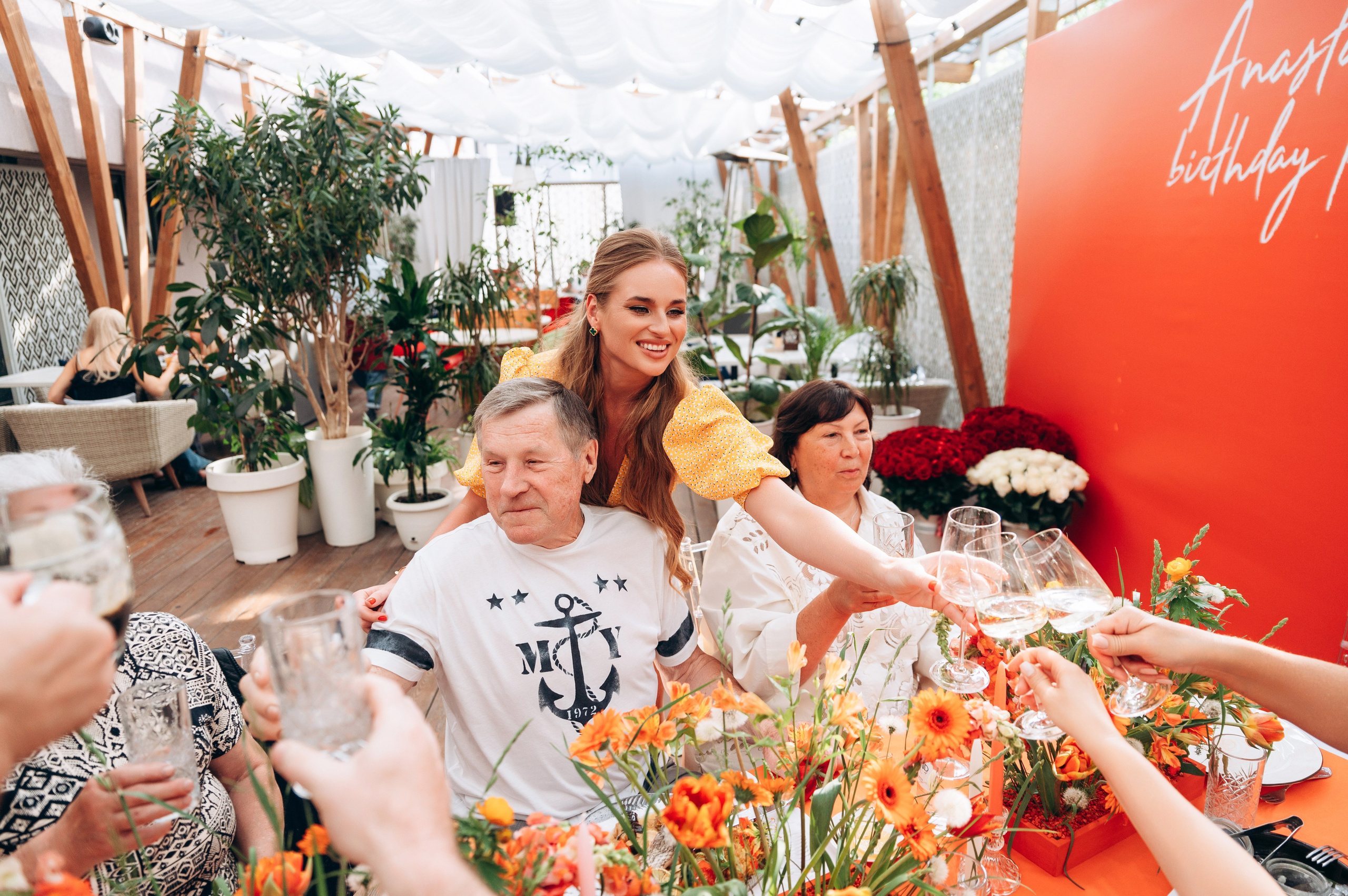 День рождения, ресторан. Фотограф в Новосибирске