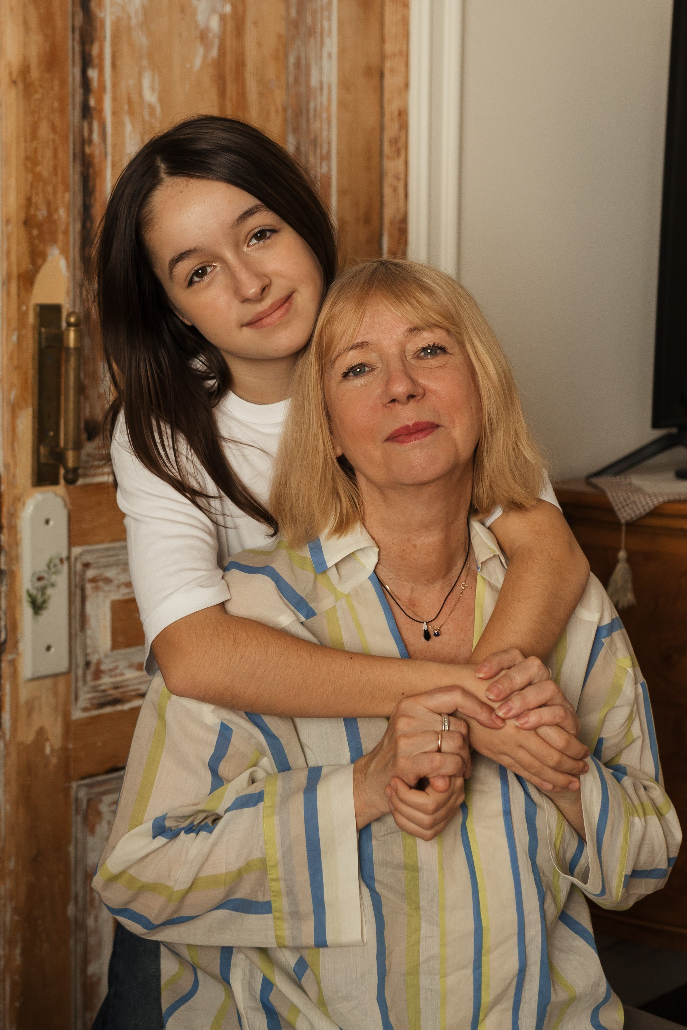 Бабушка в гостях. Детский и семейный фотограф в Москве Светлана Шабалина