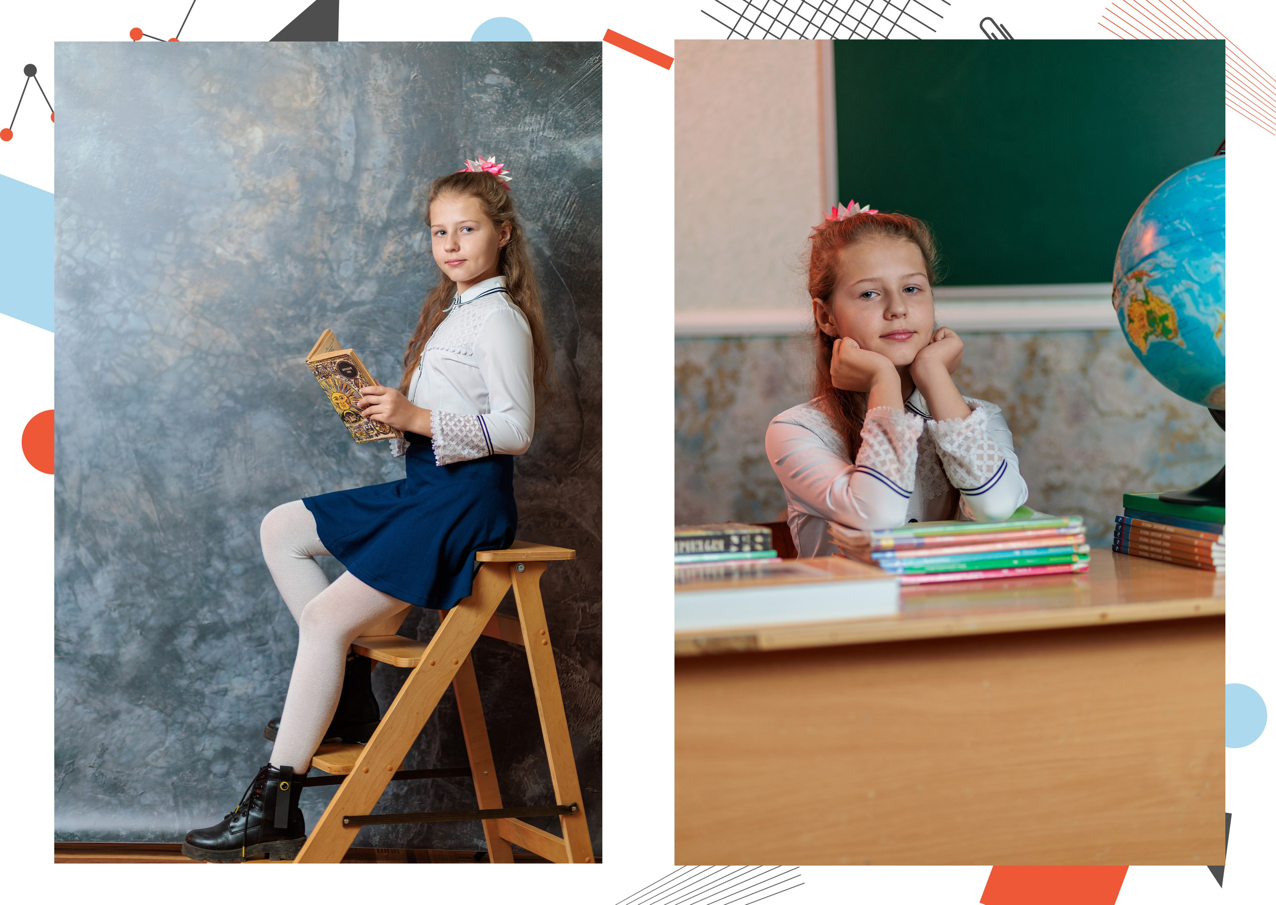 Выпускной альбом для 4го класса. Фотограф Гуково Григорий Новиков novikov.foto