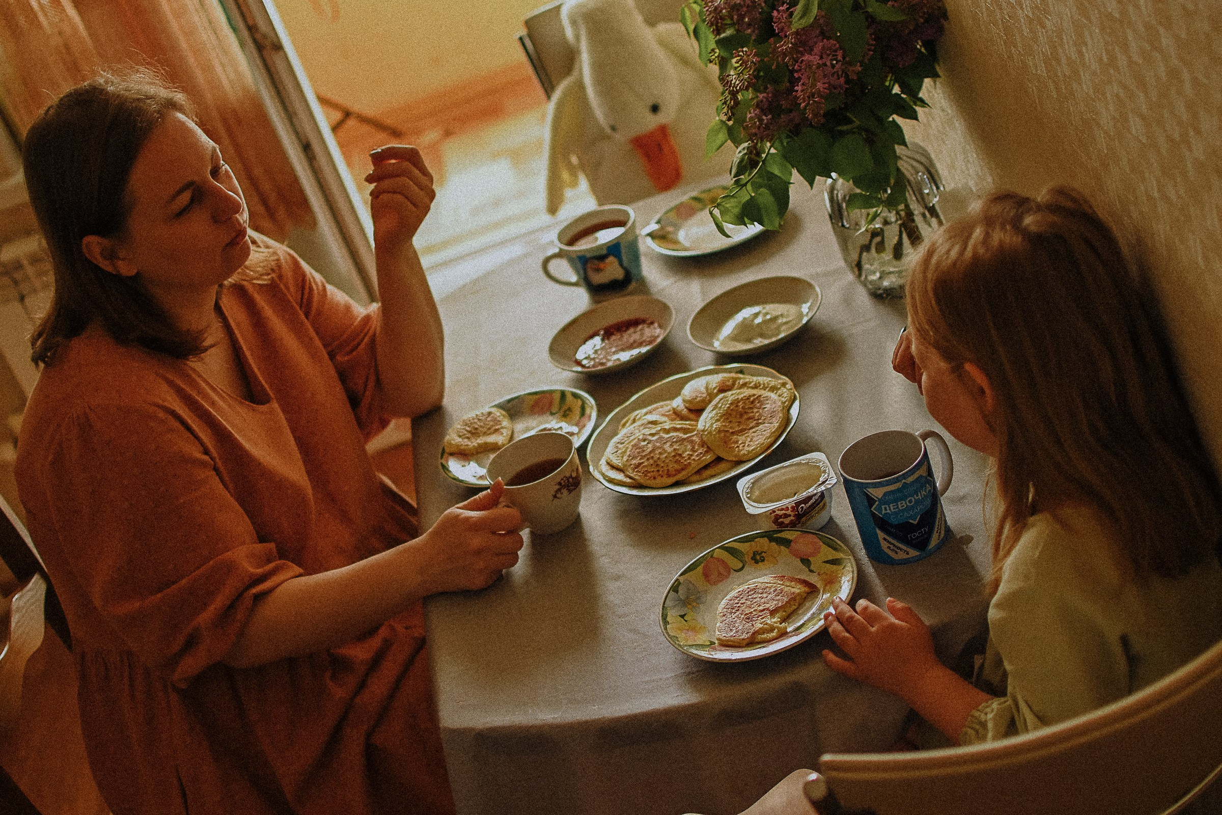 Оксана и Оля. Домашняя фотосессия. Евгения Черных I Фотограф Пенза