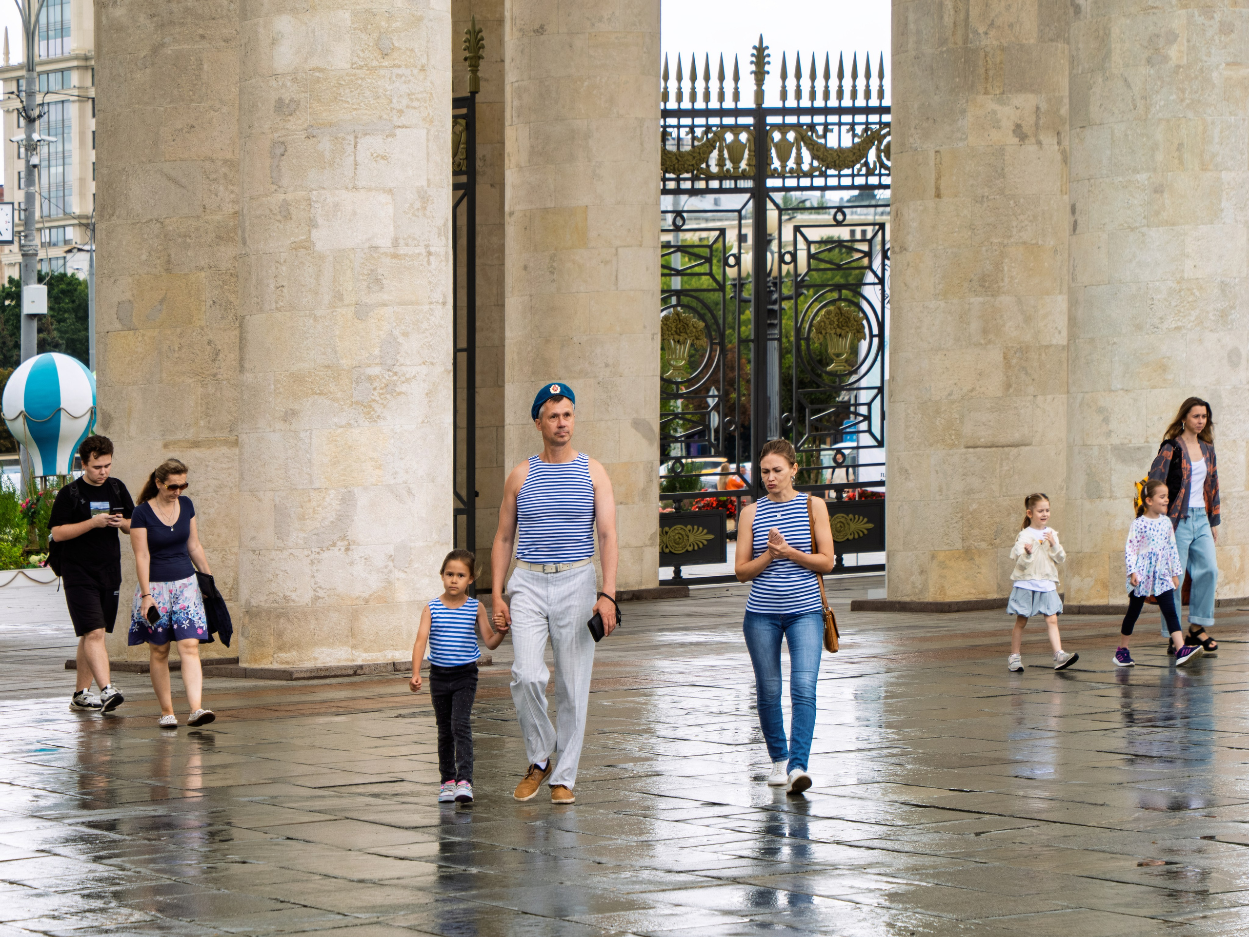Празднование 95-летия ВДВ в парке горького 2 августа 2025 гола. Фотограф Никифоров-Гордеев Сергей. Москва и МО