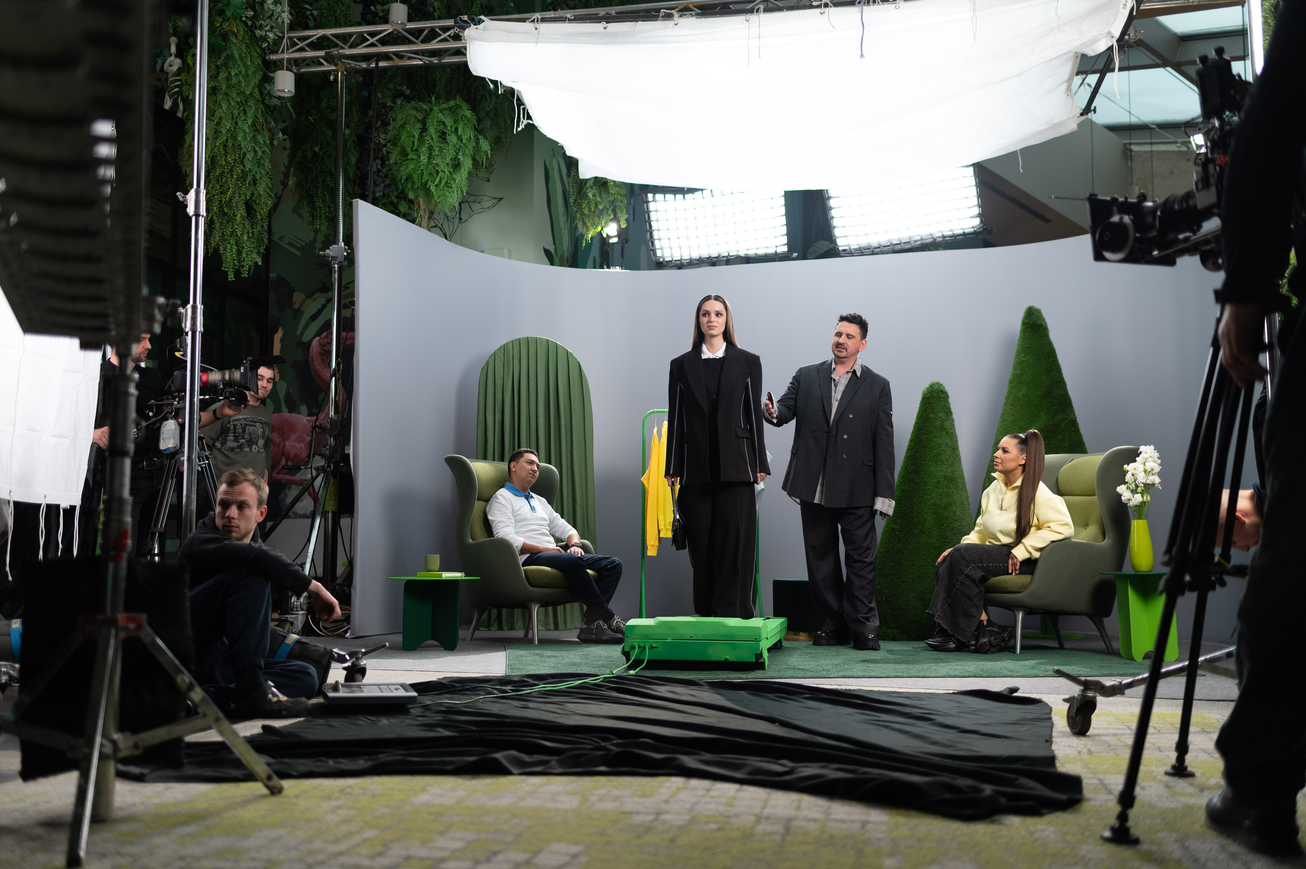 Бэк Новогодние шоу Сбера. Фотограф Вадим Лакомкин