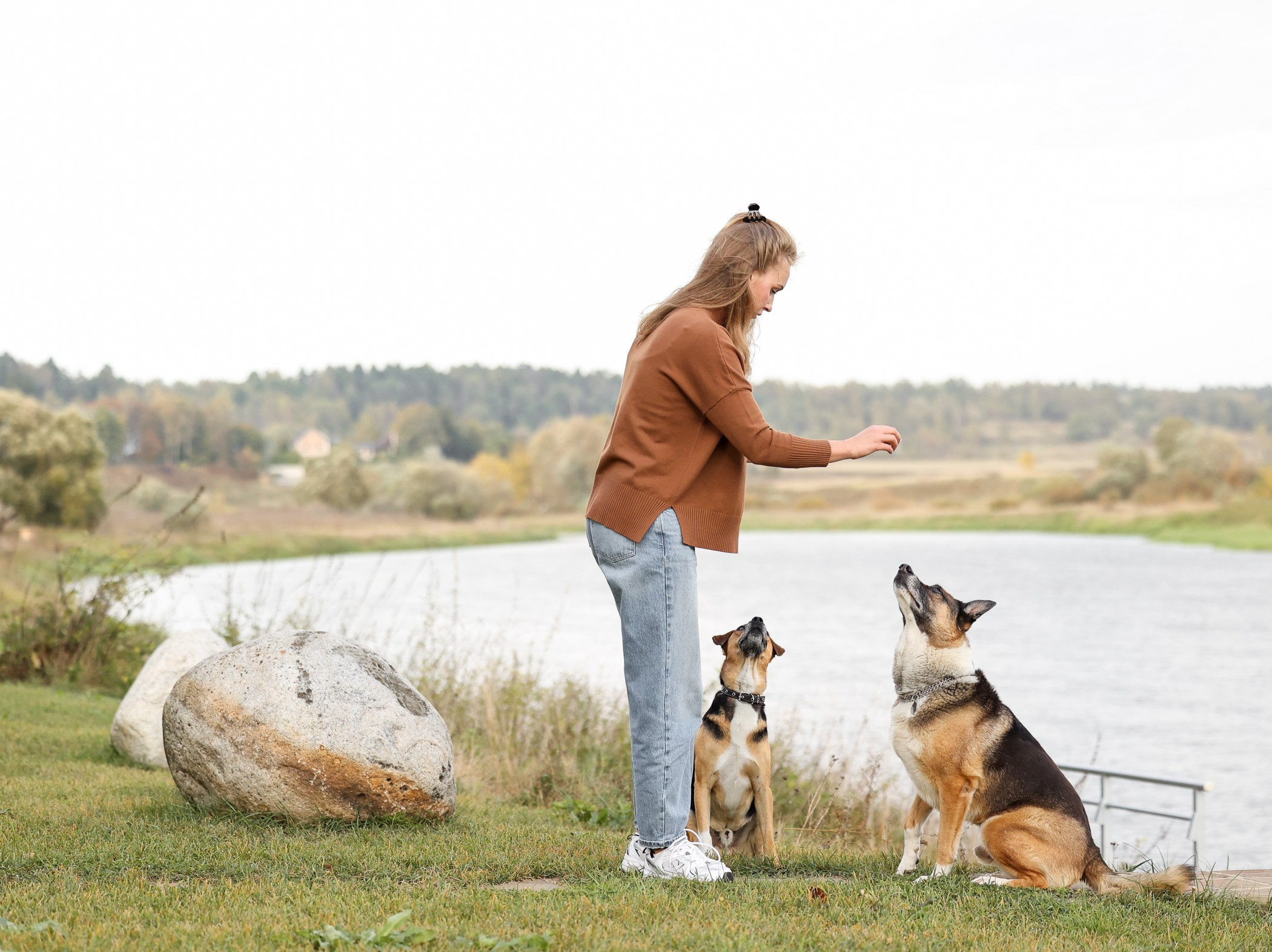 Прогулка на природе. Фотограф-анималист Полина Колкова | Москва