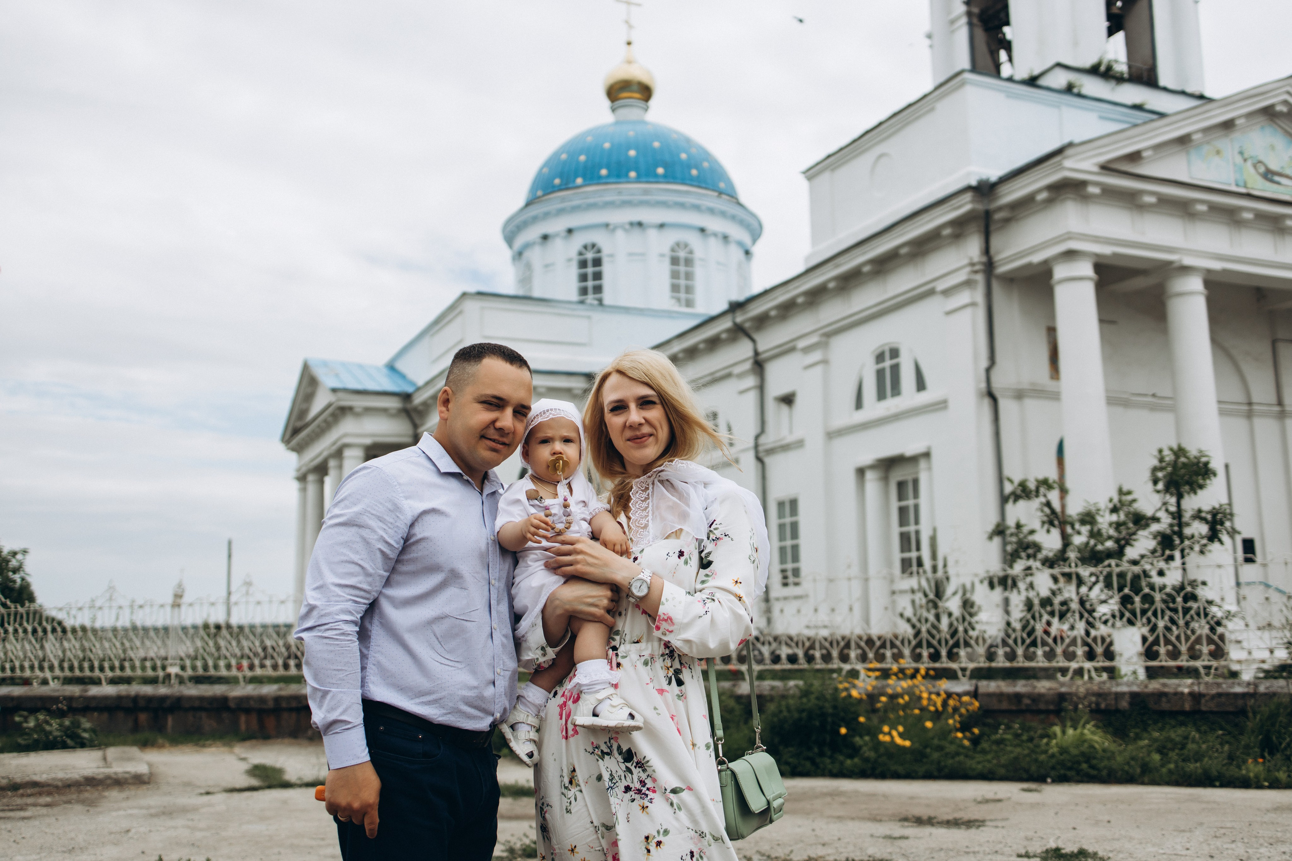 Крещение Марии в Храме Успения Пресвятой Богородицы. Свадебный и семейный фотограф Ольга Разрядова