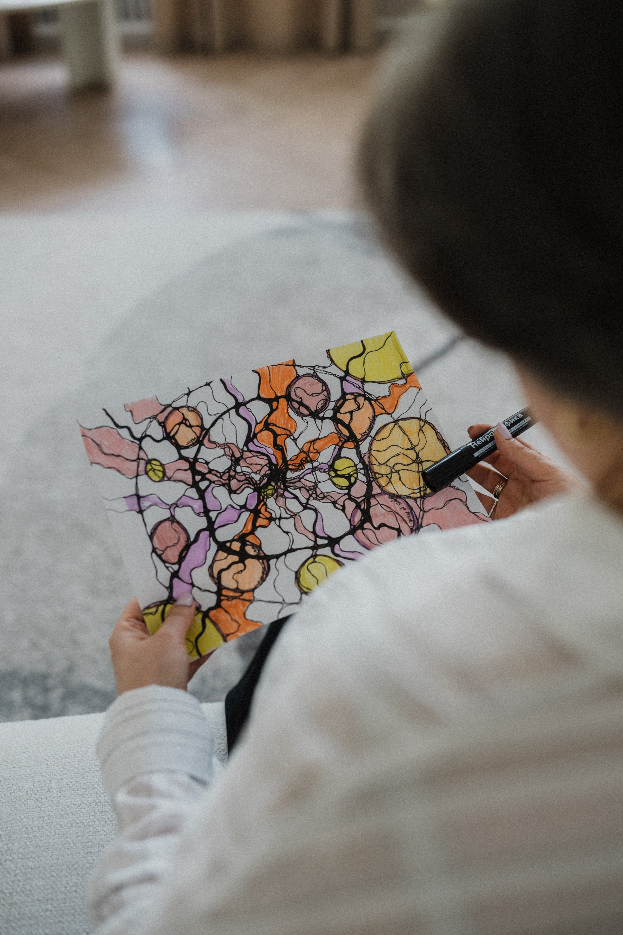 Ирина Астроупаковка блога (нейрографика). Фотограф в Москве Ангелина Ким