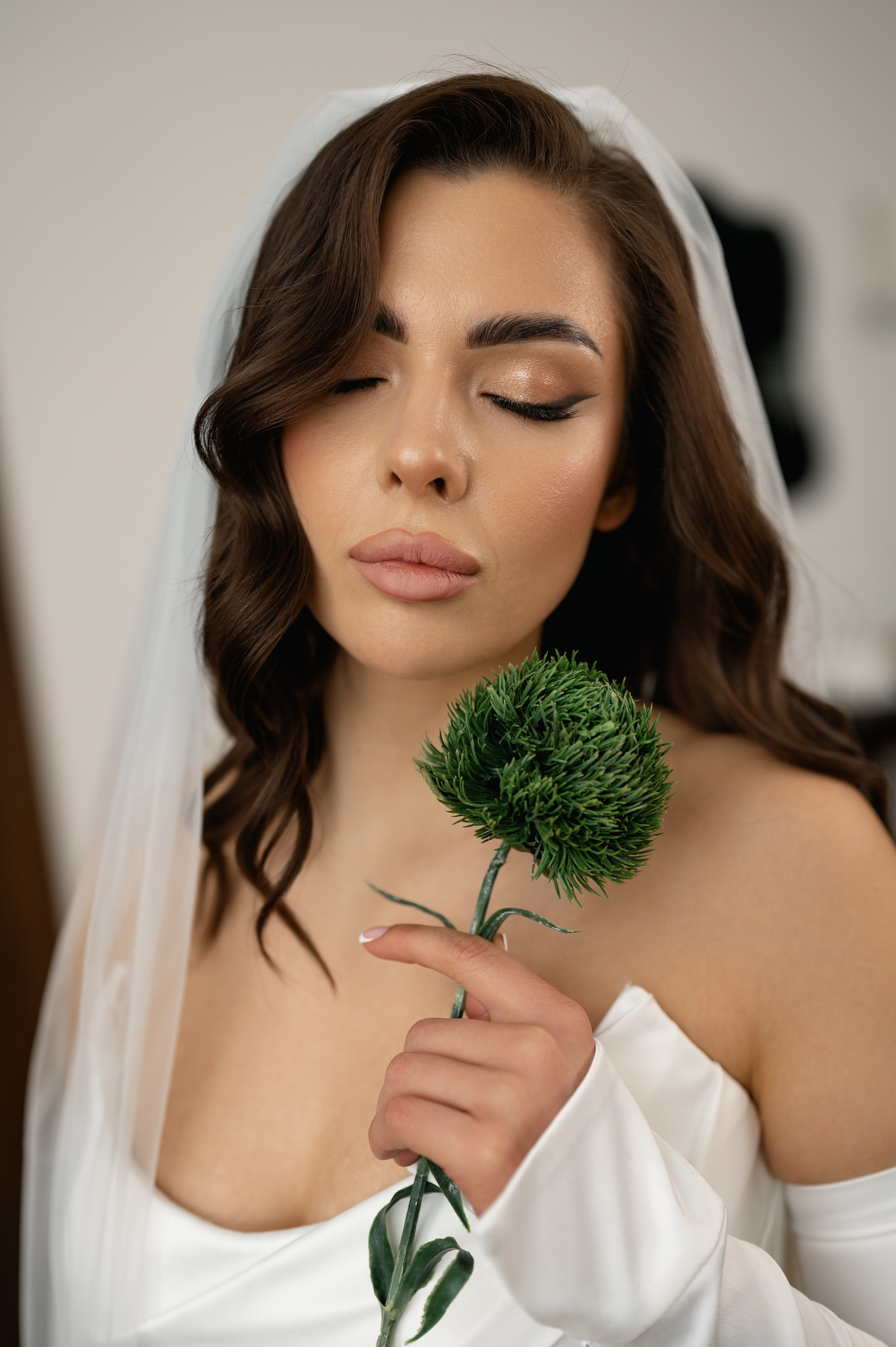 Свадебная фотосессия в студии. Свадебный и семейный фотограф в Краснодаре Алина Мельник