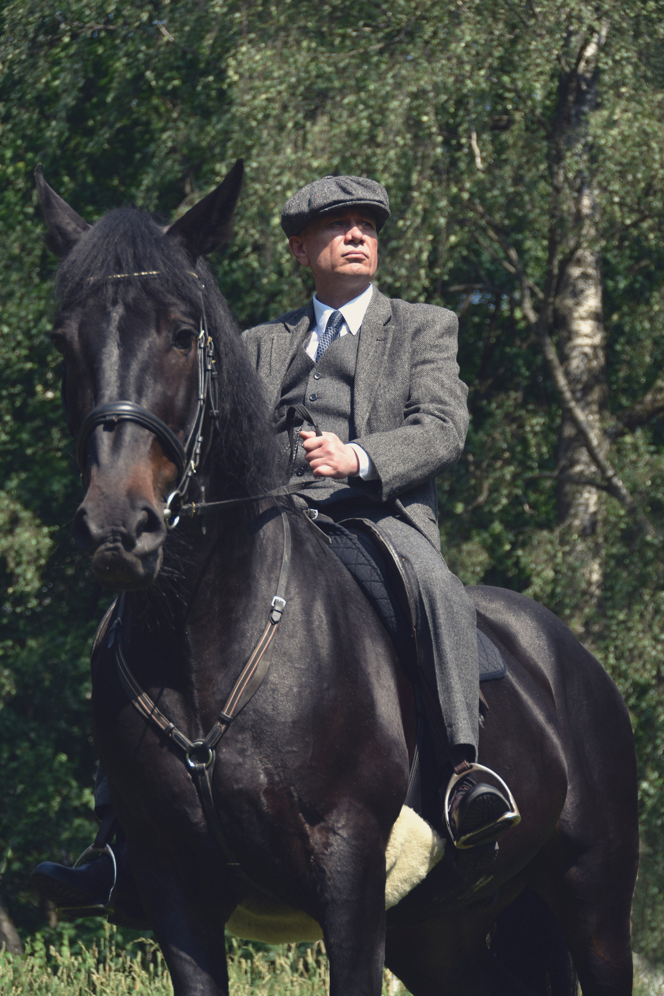 Рафаэль и Султан. Peaky Blinders. Конный фотограф Москва