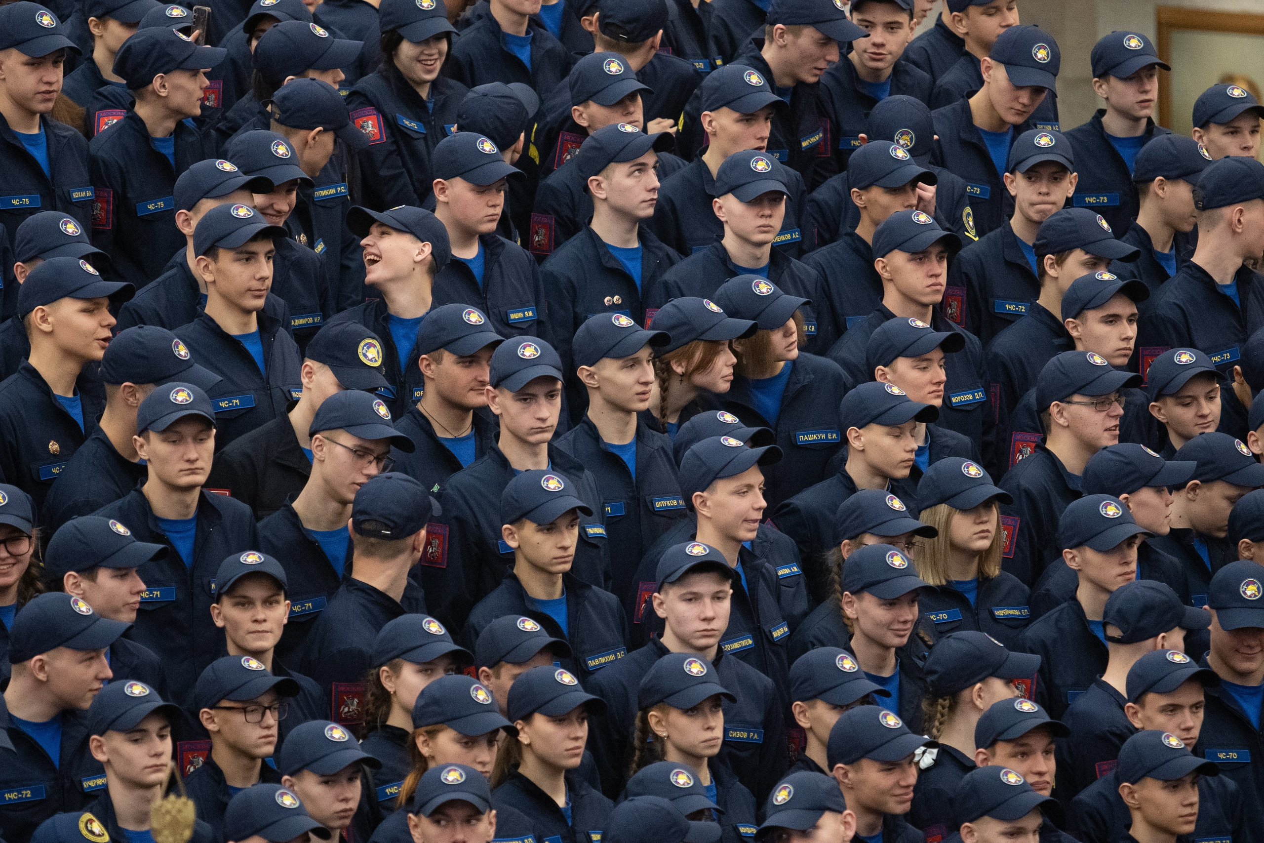 Присяга Колледжа МЧС в Парке Победы. Фотограф в Москве — Георгий Чернышов
