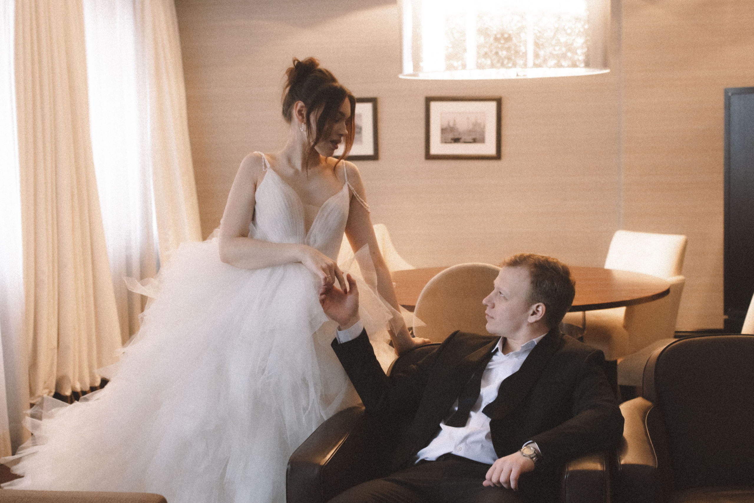 Свадьба  в Нижнем Новгороде. Фотосъемка в отеле. Свадебный фотограф Нижний Новгород Фатичев Артем