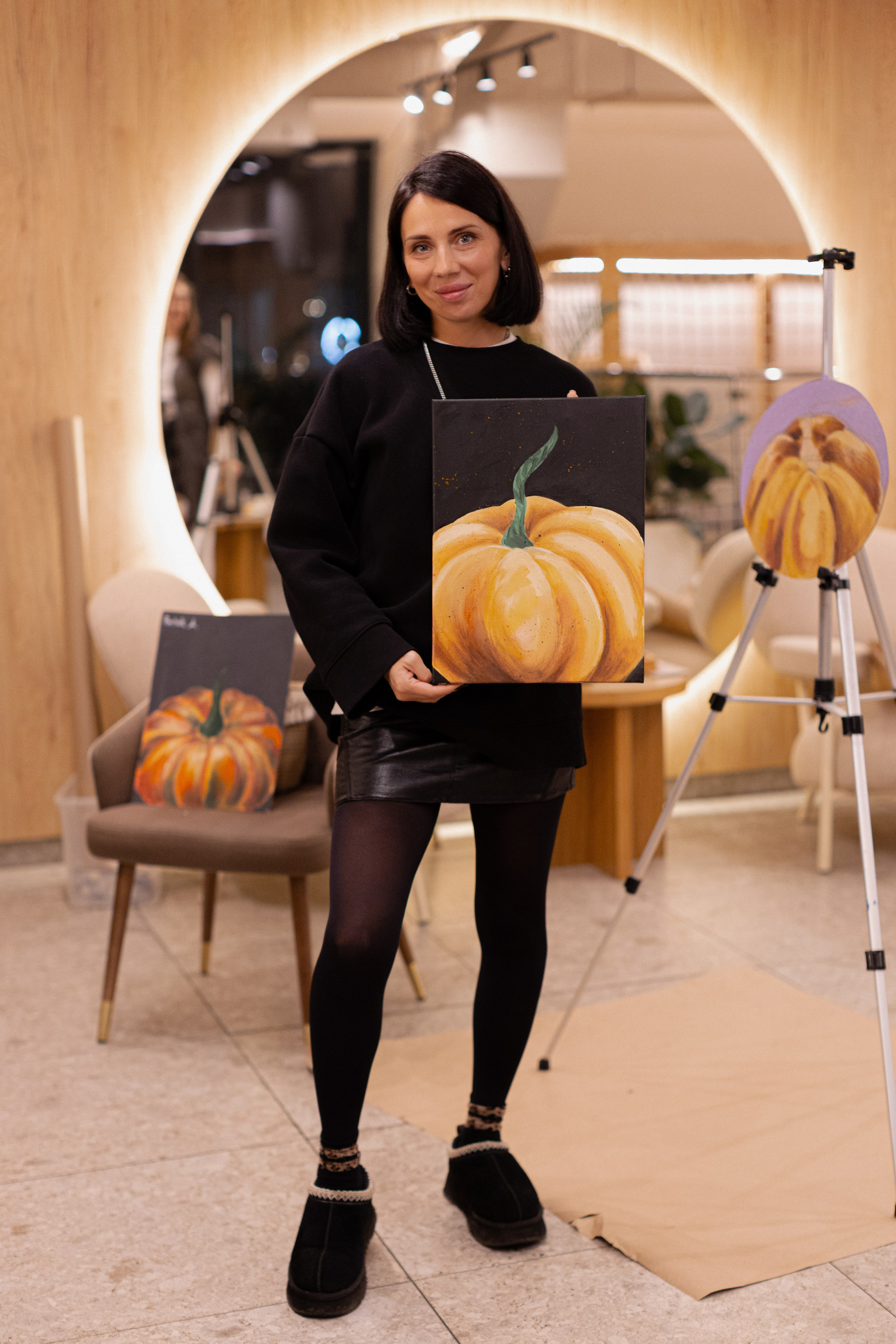 МК Тыква в кафе Здрасте. Анастасия Ракчеева Художник