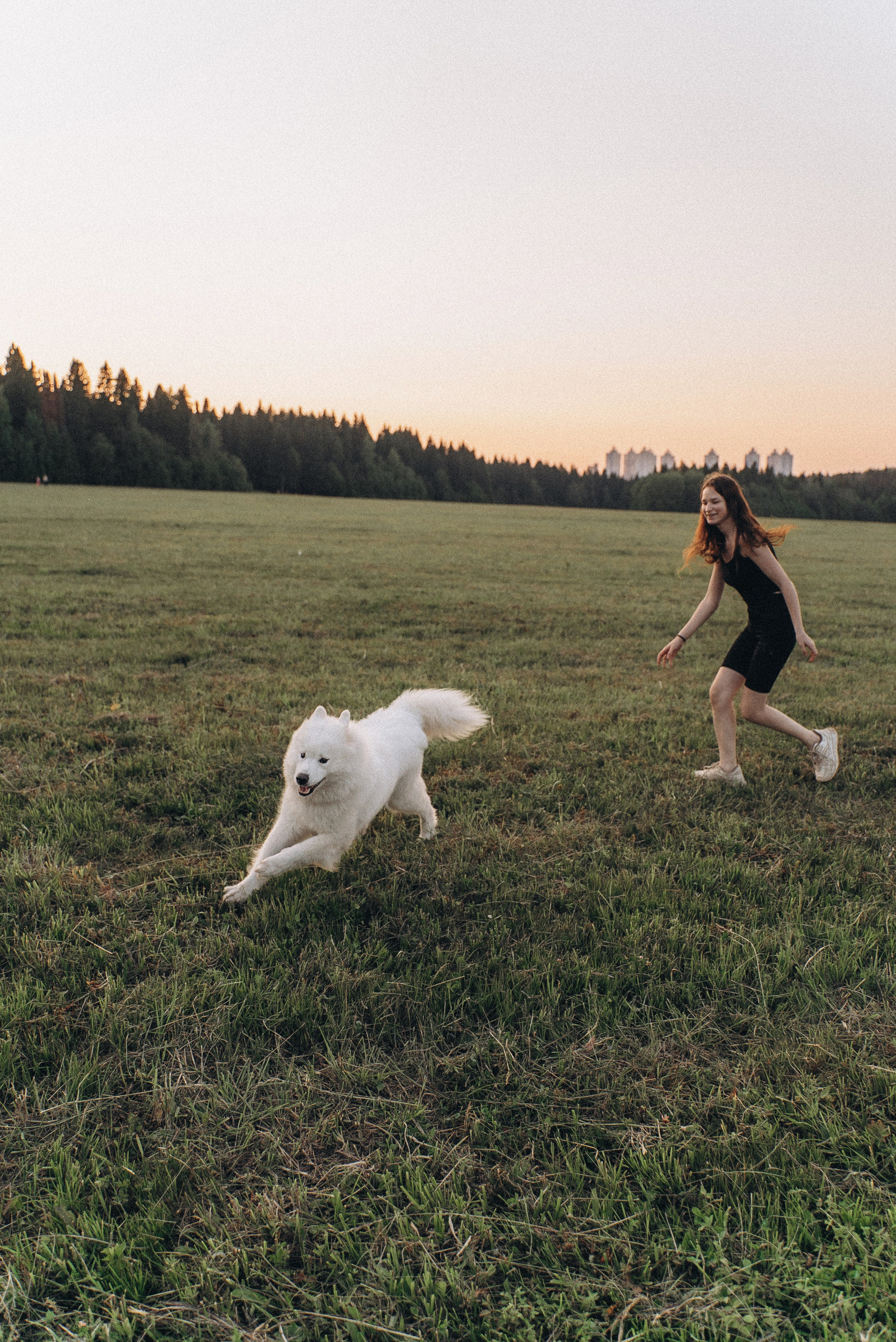 Алёна и Челси. Фотограф-анималист Богданова Полина