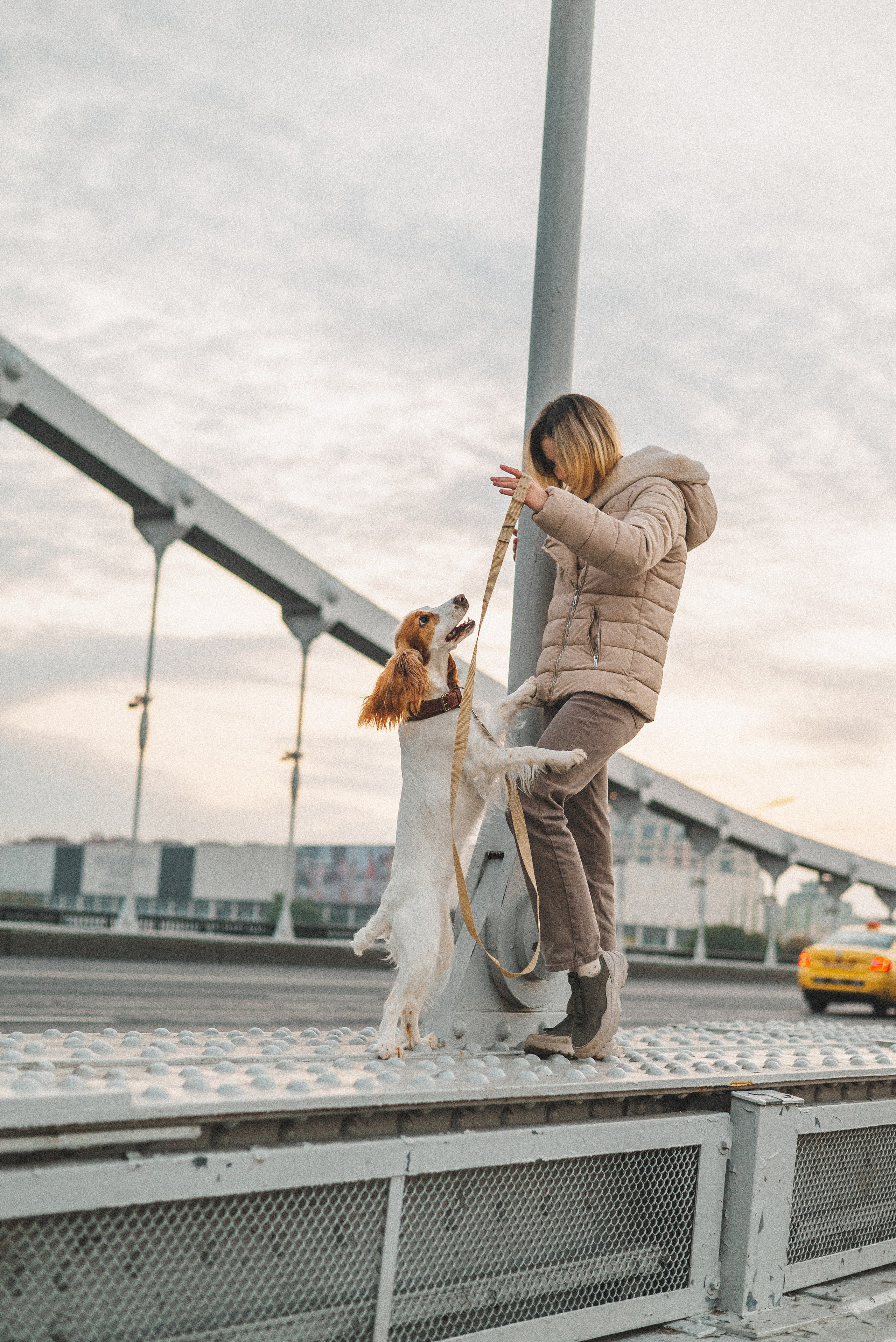 Маша и Вега. Фотограф-анималист Богданова Полина