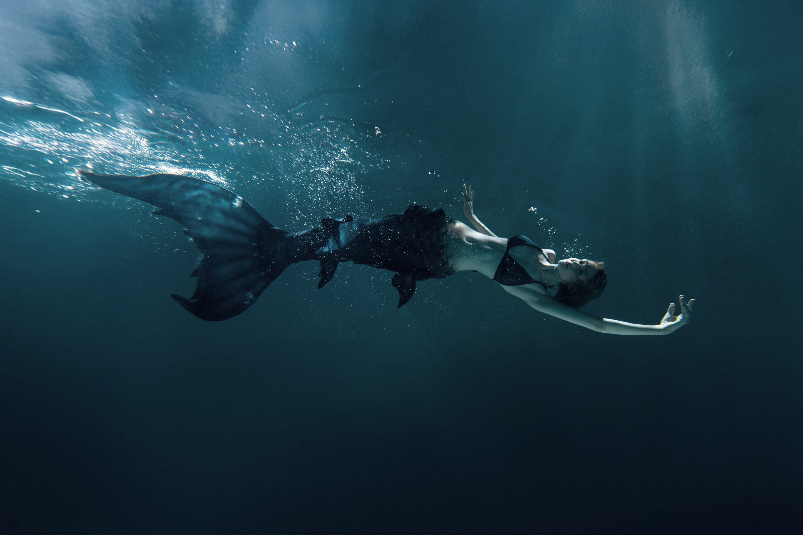 Русалка. Художественный фотограф Александр Чуприна в Москве