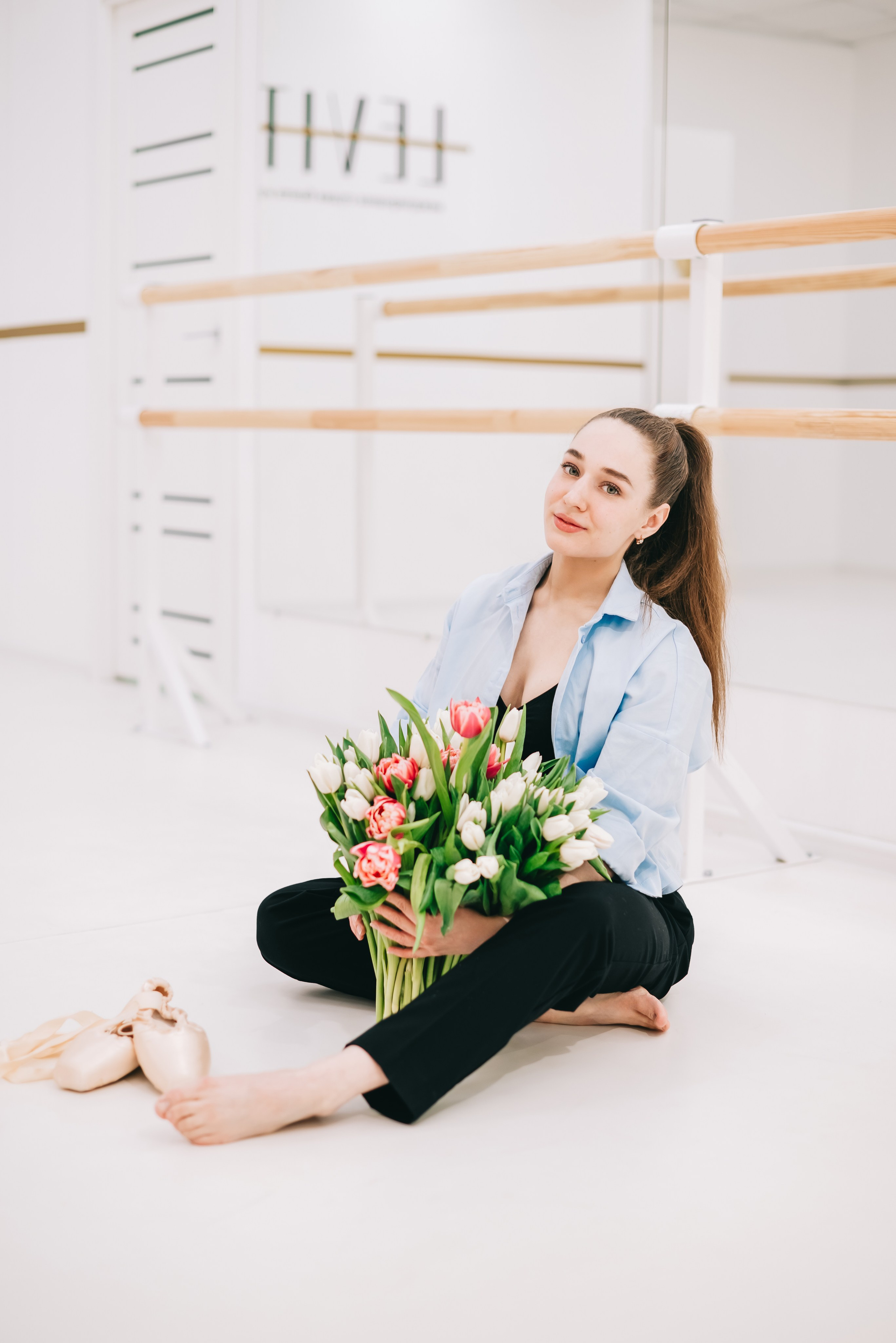 Фотосессия для балетной студии LEVITA